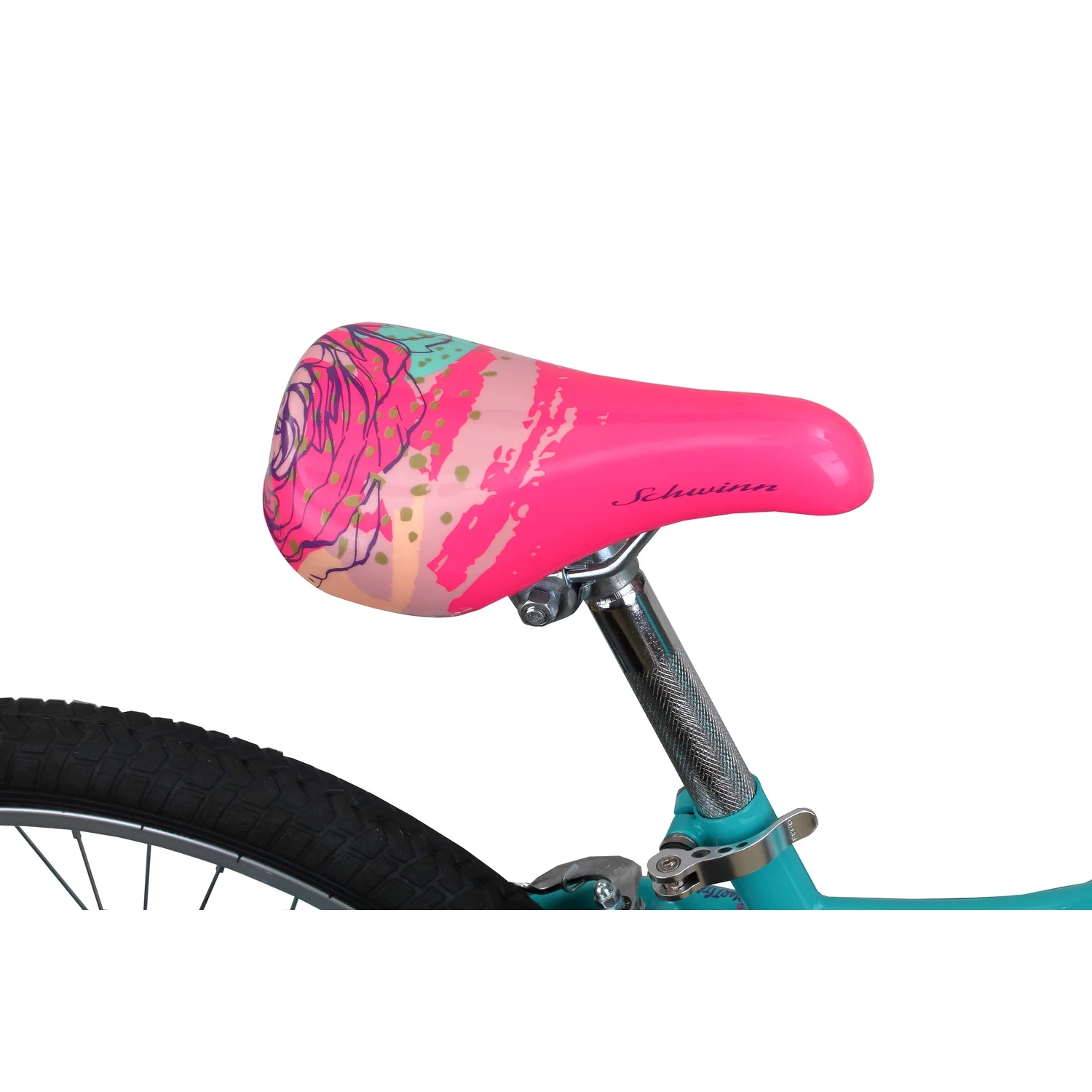 Schwinn Hazel Kids Bike, Single Speed, 20-Inch Wheels, Teal - Womvr