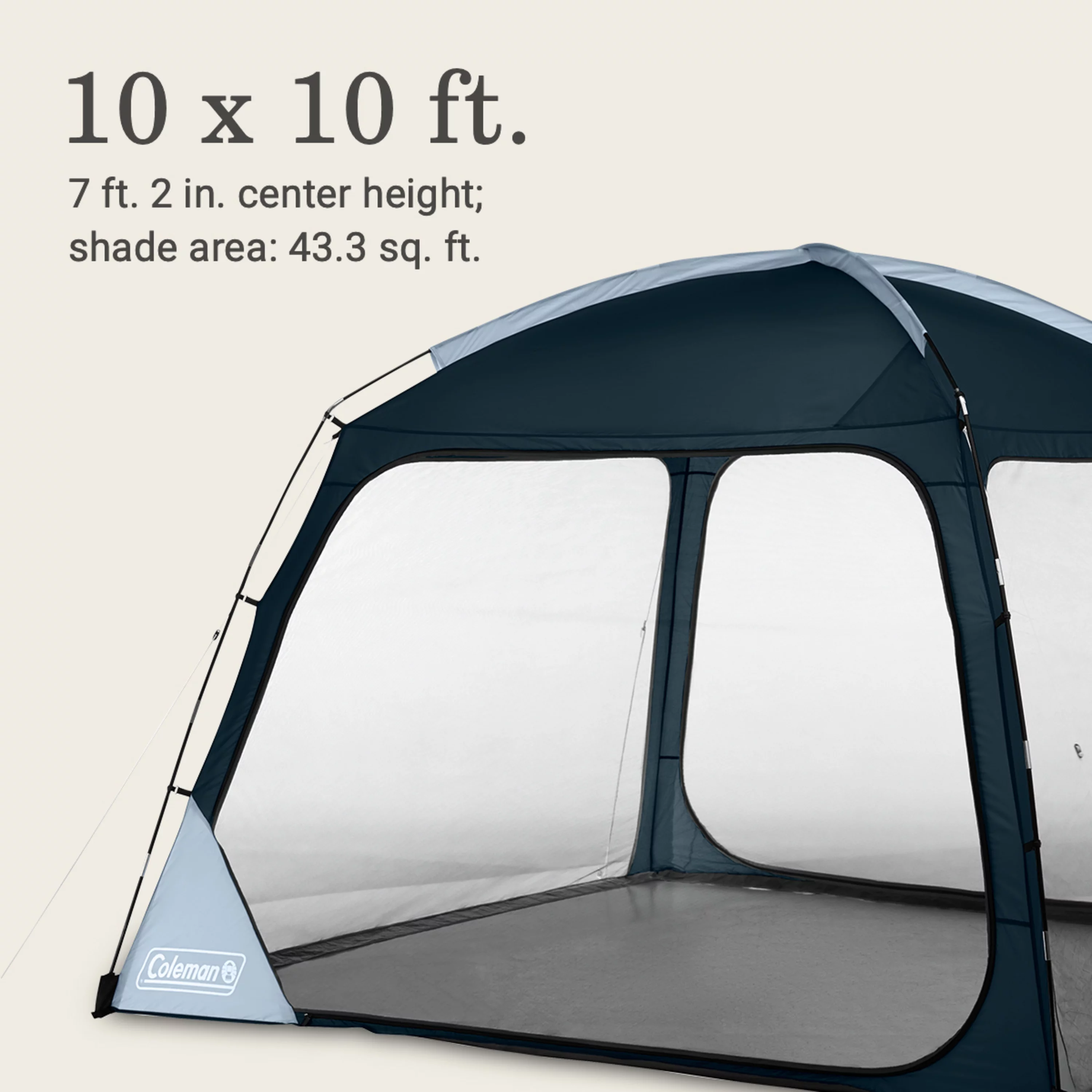 Coleman Skyshade 8 x 8 Screen Dome Tent - Womvr