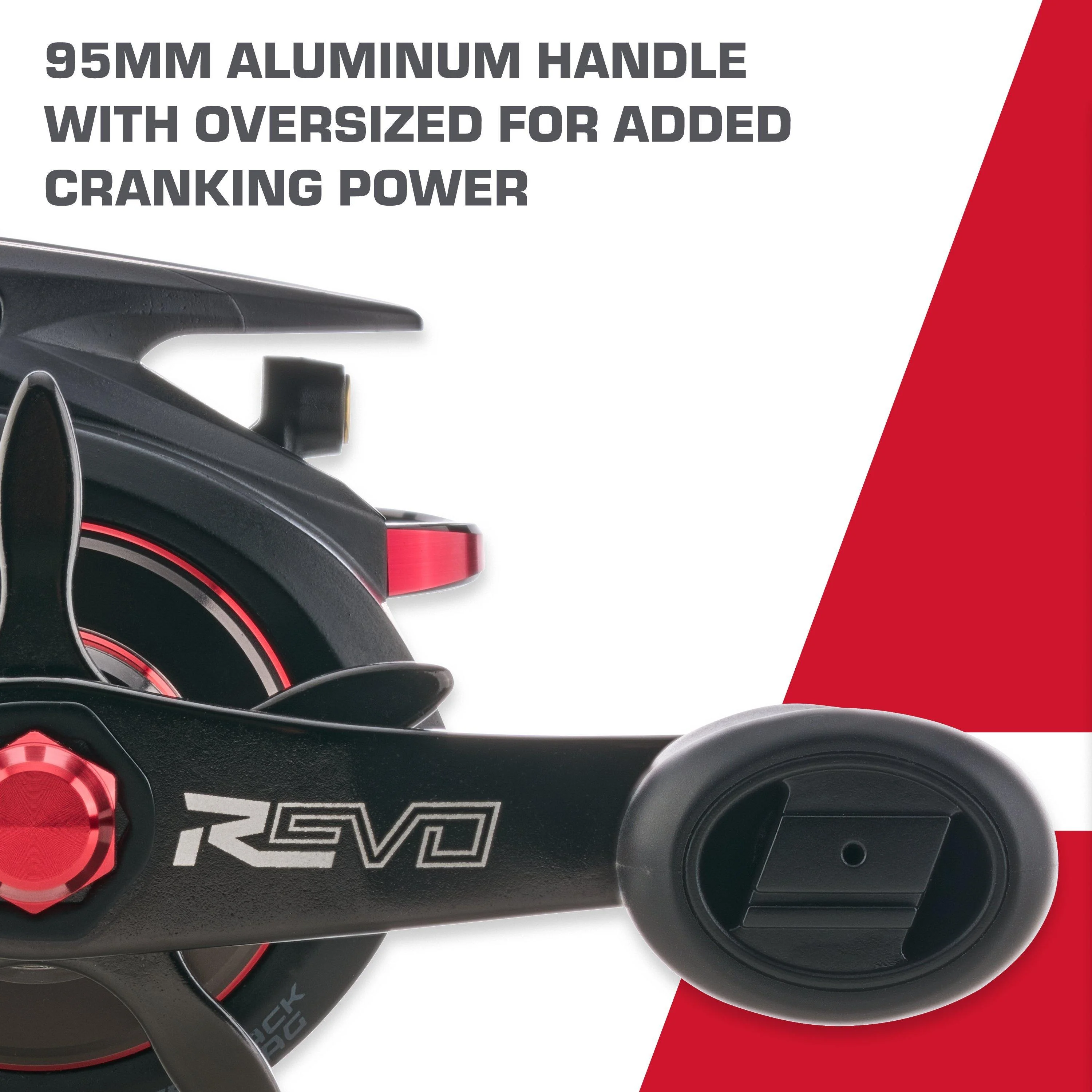 Abu Garcia Revo 5 Winch Low Profile Fishing Reel, Right Handle Position - Womvr