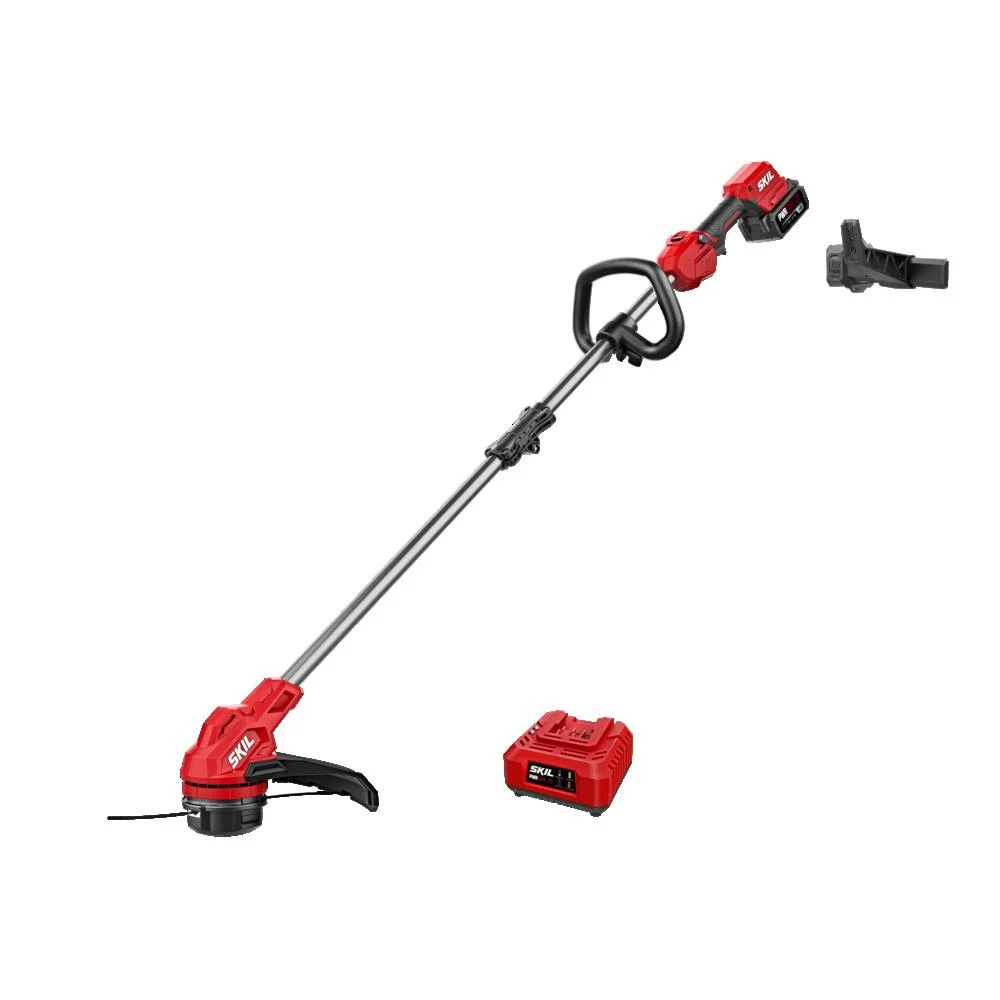 SKIL LT4823B-10 PWR CORE 20 20V 13'' Brushless String Trimmer w/ 4.0Ah Battery & Charger - Womvr