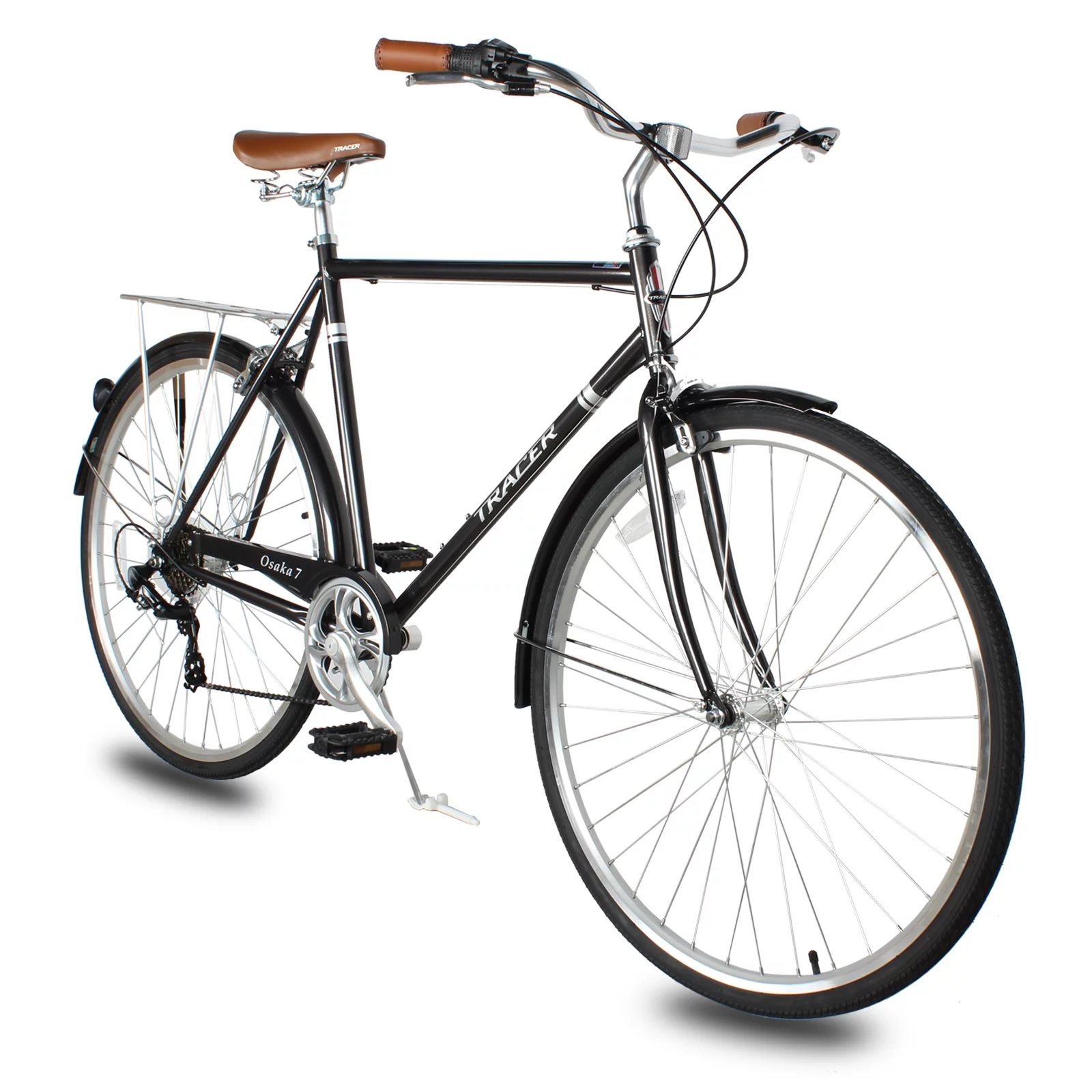 Tracer Osaka Men's Hybrid City Bike 21