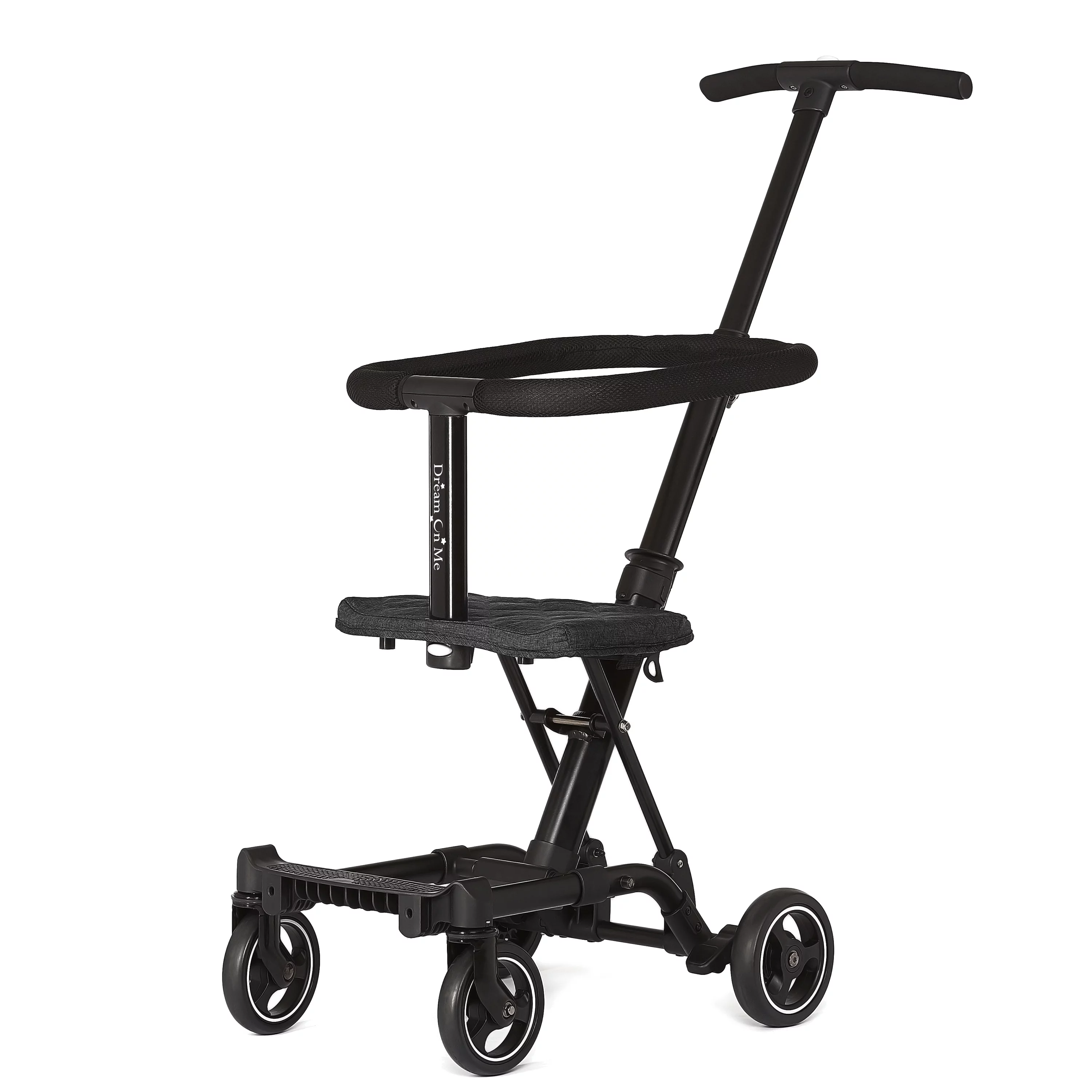 Dream On Me Coast Rider | Travel Stroller | Lightweight Stroller | Compact | Portable | Vacation Friendly Stroller, Black - Womvr