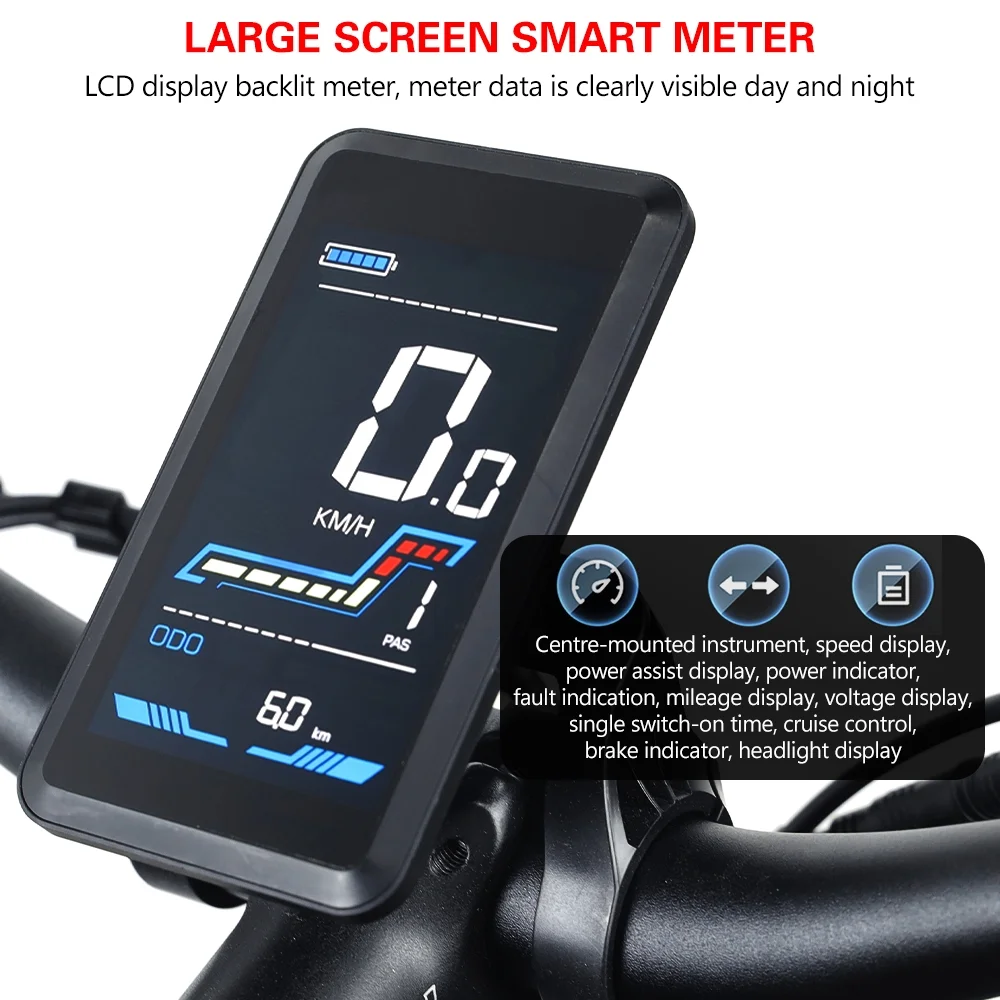 Hidoes B3 Electric E-bike Adult Electric Commuter Bikes, Electric Mountain E Bike Bicycles with 26