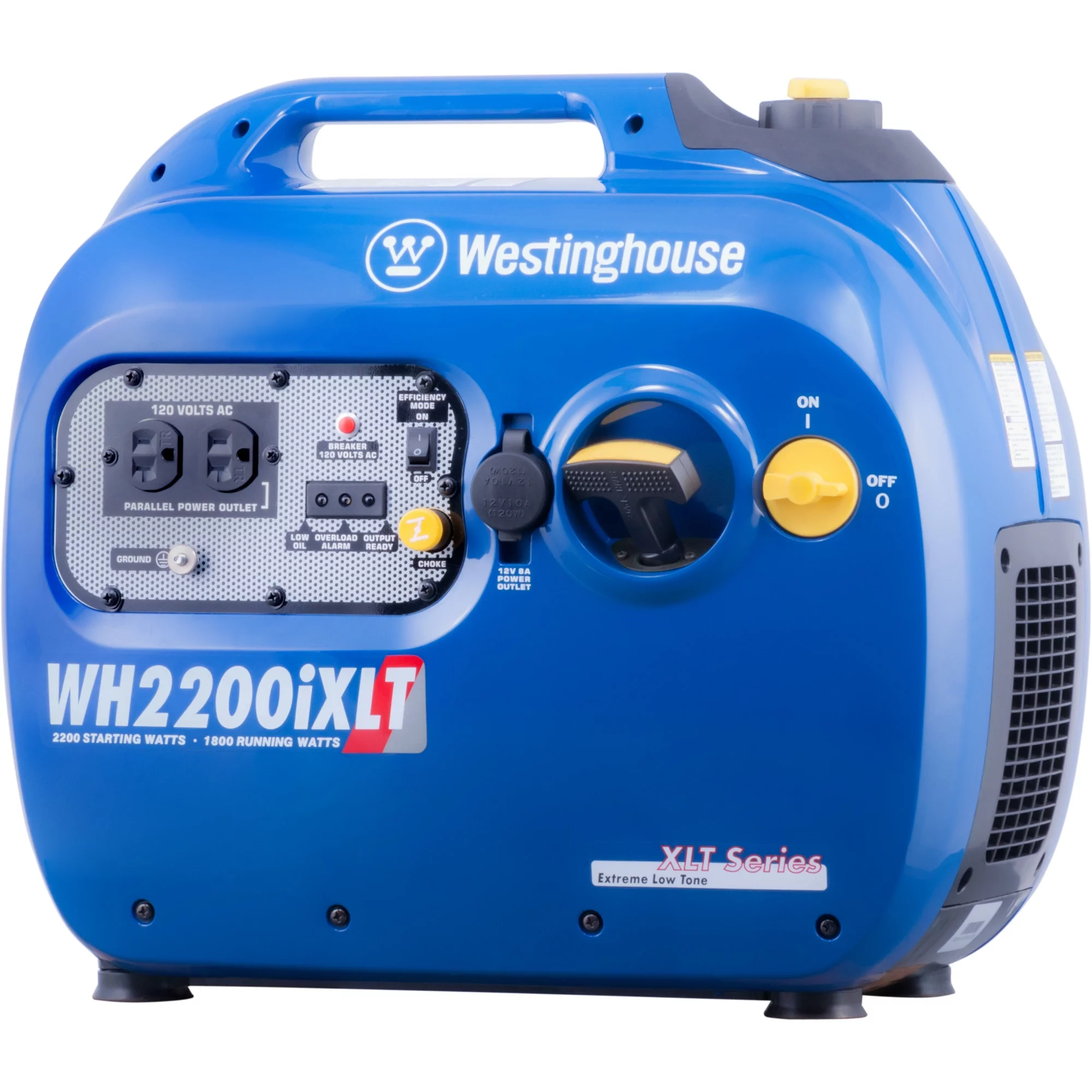 Westinghouse WH2200iXLT Portable Inverter Generator 1800 Rated Watts & 2200 Peak Watts - Womvr