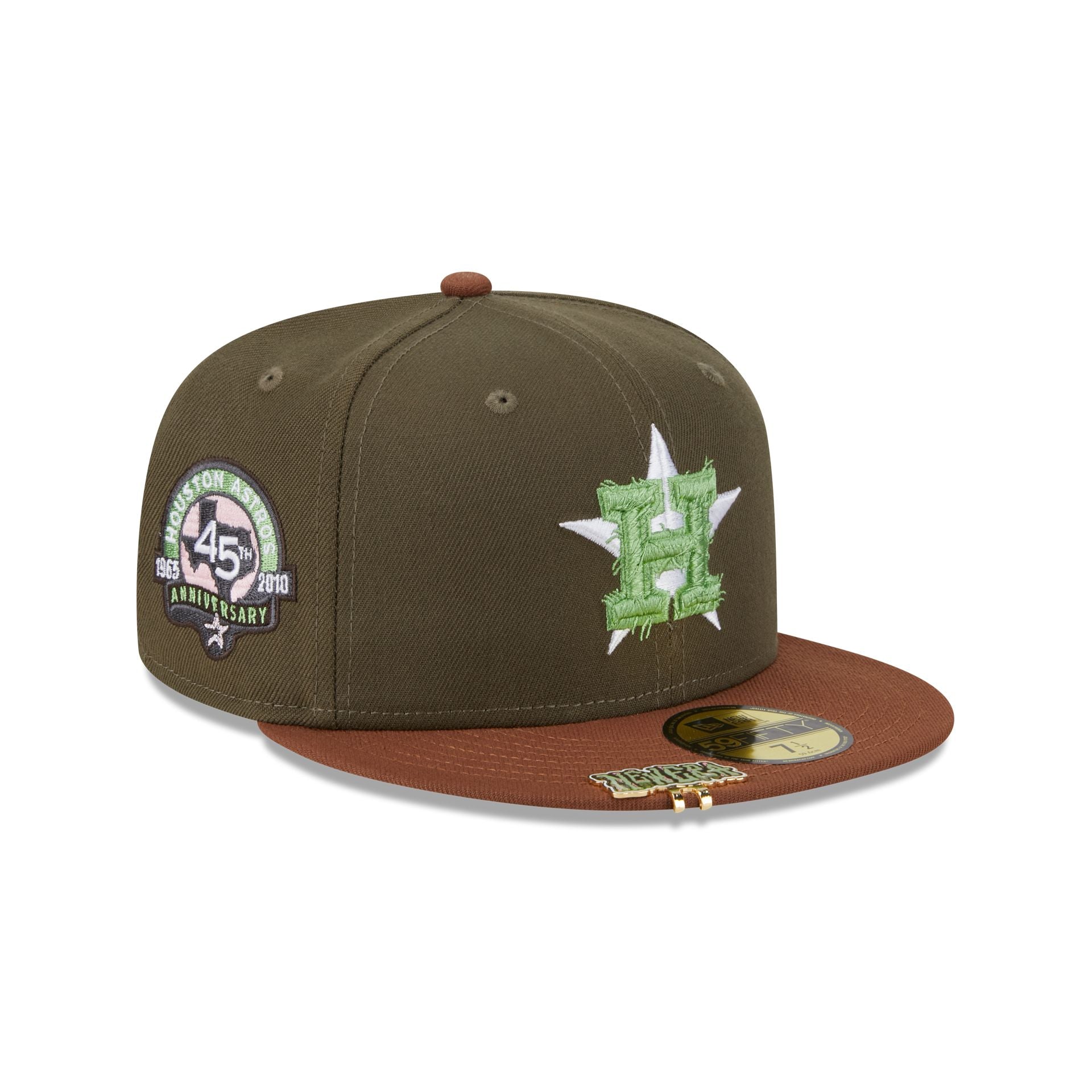 Houston Astros Monster Zombie 59FIFTY Fitted Hat - Womvr