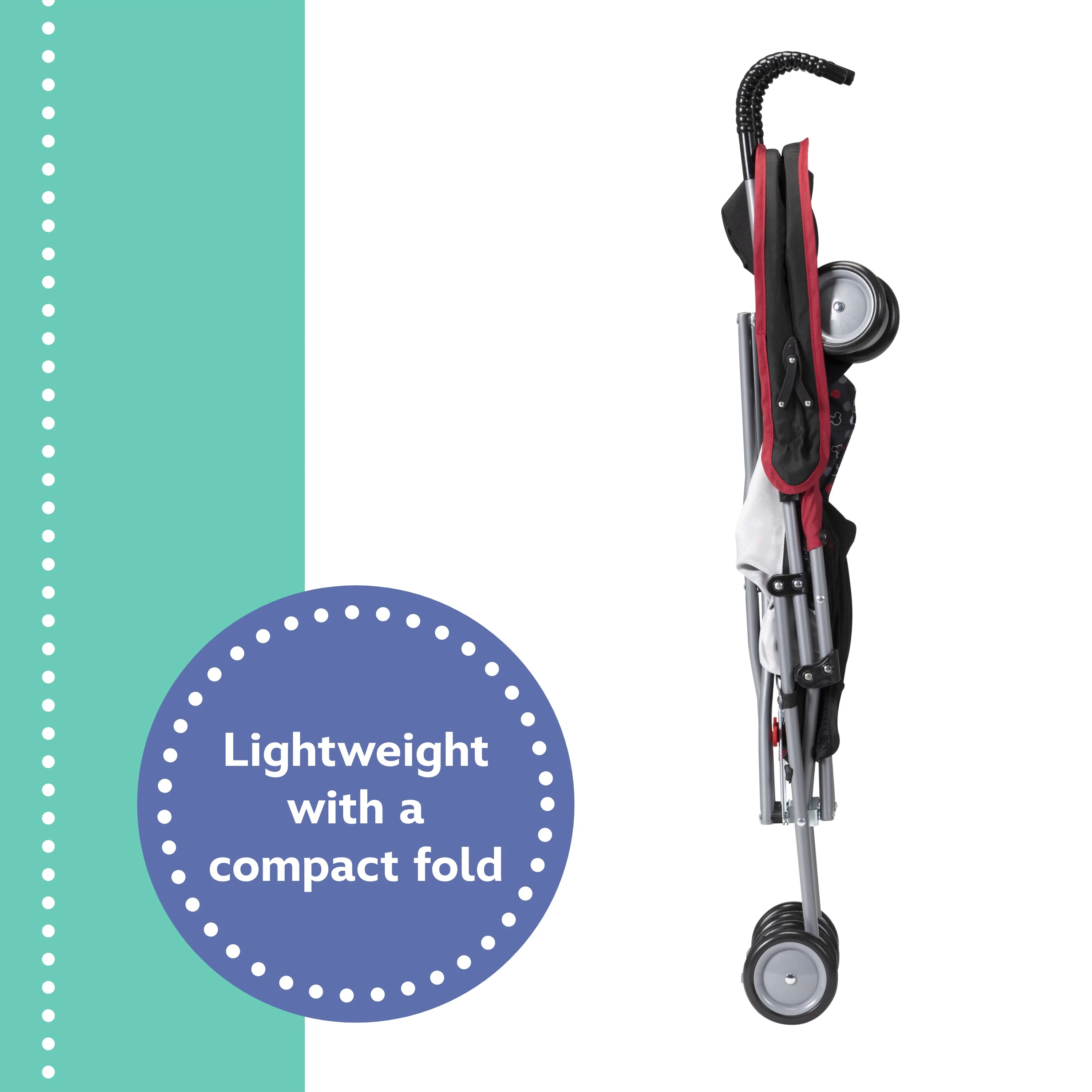 Disney Baby Comfort Height Character Umbrella Stroller with Basket, Modern Minnie - Womvr