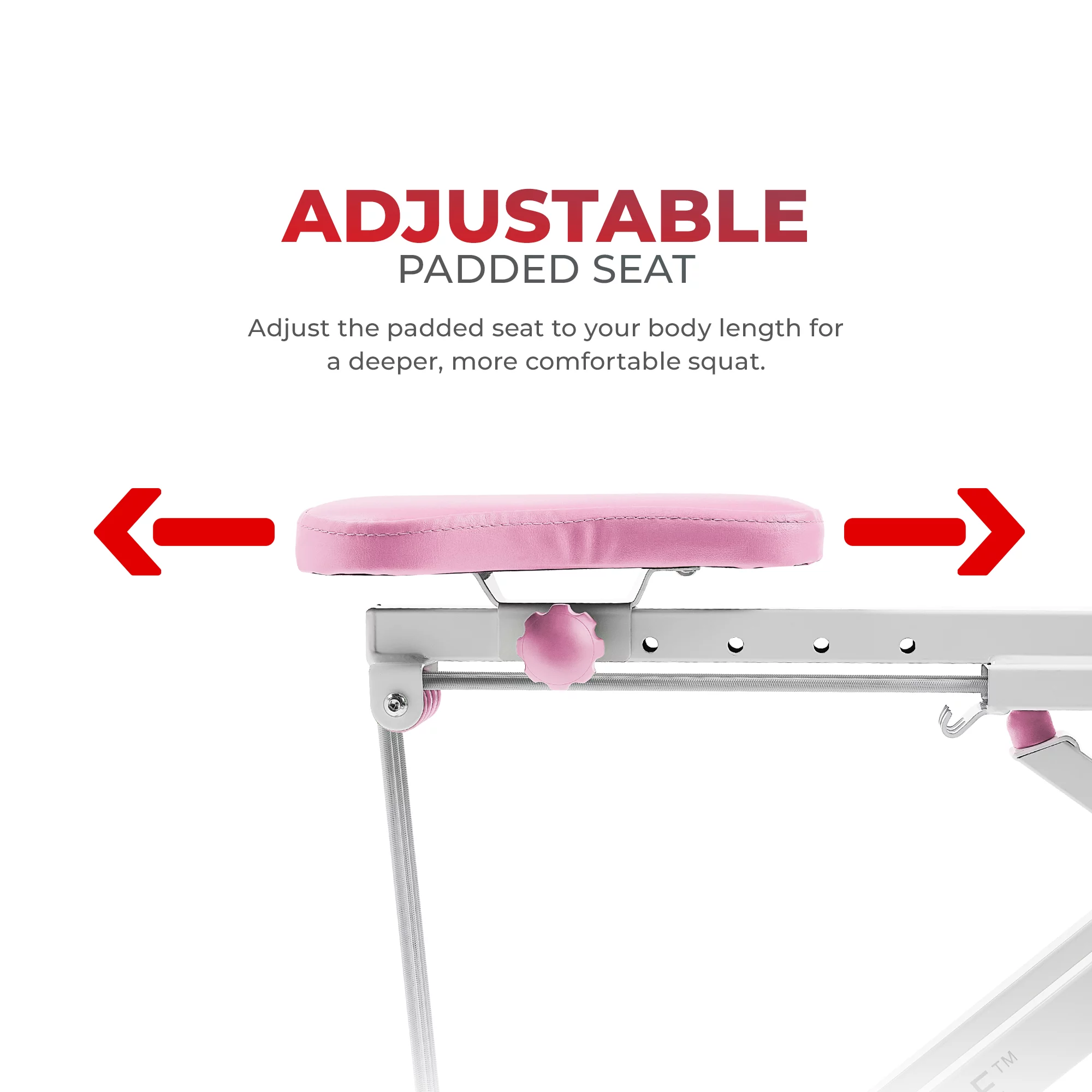 Sunny Health & Fitness Smart Upright Row-N-Ride Exerciser, Squat Assist Trainer for Glutes Workout with Adjustable Resistance, Easy Setup & Foldable, Glute & Leg Exercise Machine- NO. 077SMART - Womvr