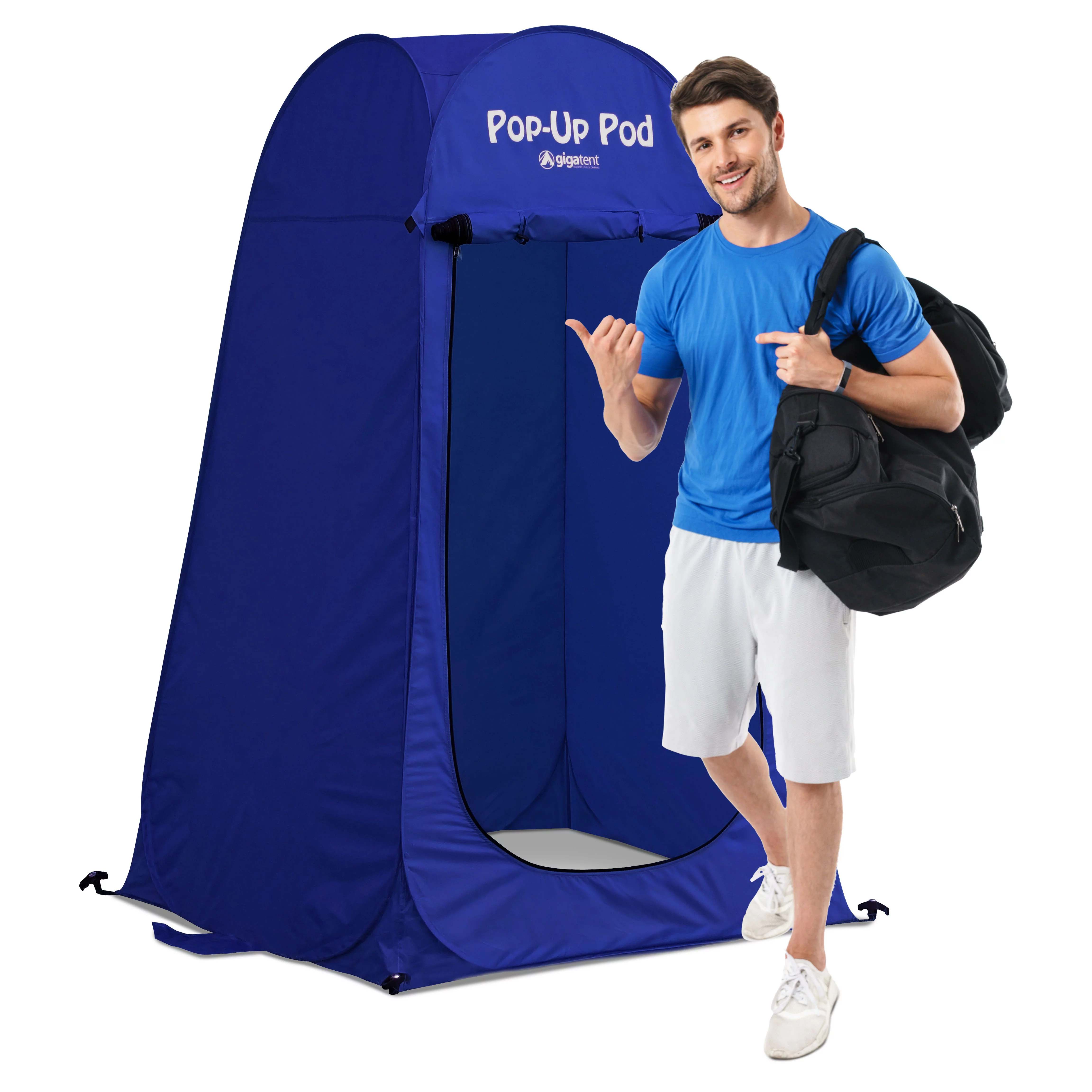 GigaTent 1-Person Pop-up Privacy Tent for Camping Changing Room, 36