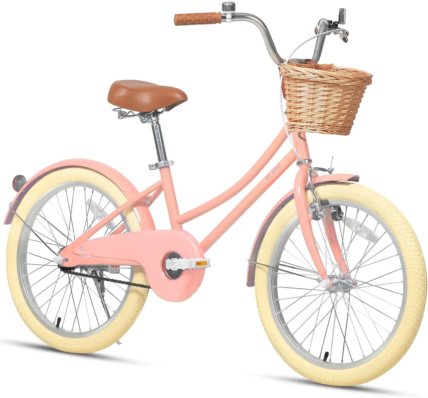 Glerc Little Molly 14 inch Kids Girls Bike for 3-5 Years Old Little Child,Yellow - Womvr