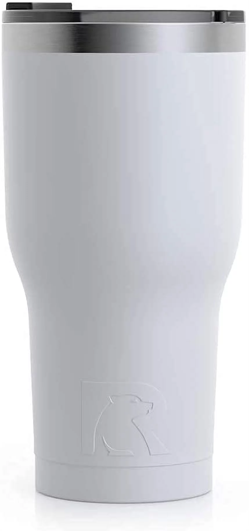 RTIC 30 OZ Insulated Tumbler Stainless Steel Coffee Travel Mug with Lid, Spill Proof, Hot Beverage and Cold, Portable Thermal Cup for Car, Camping, Deep Harbor - Womvr