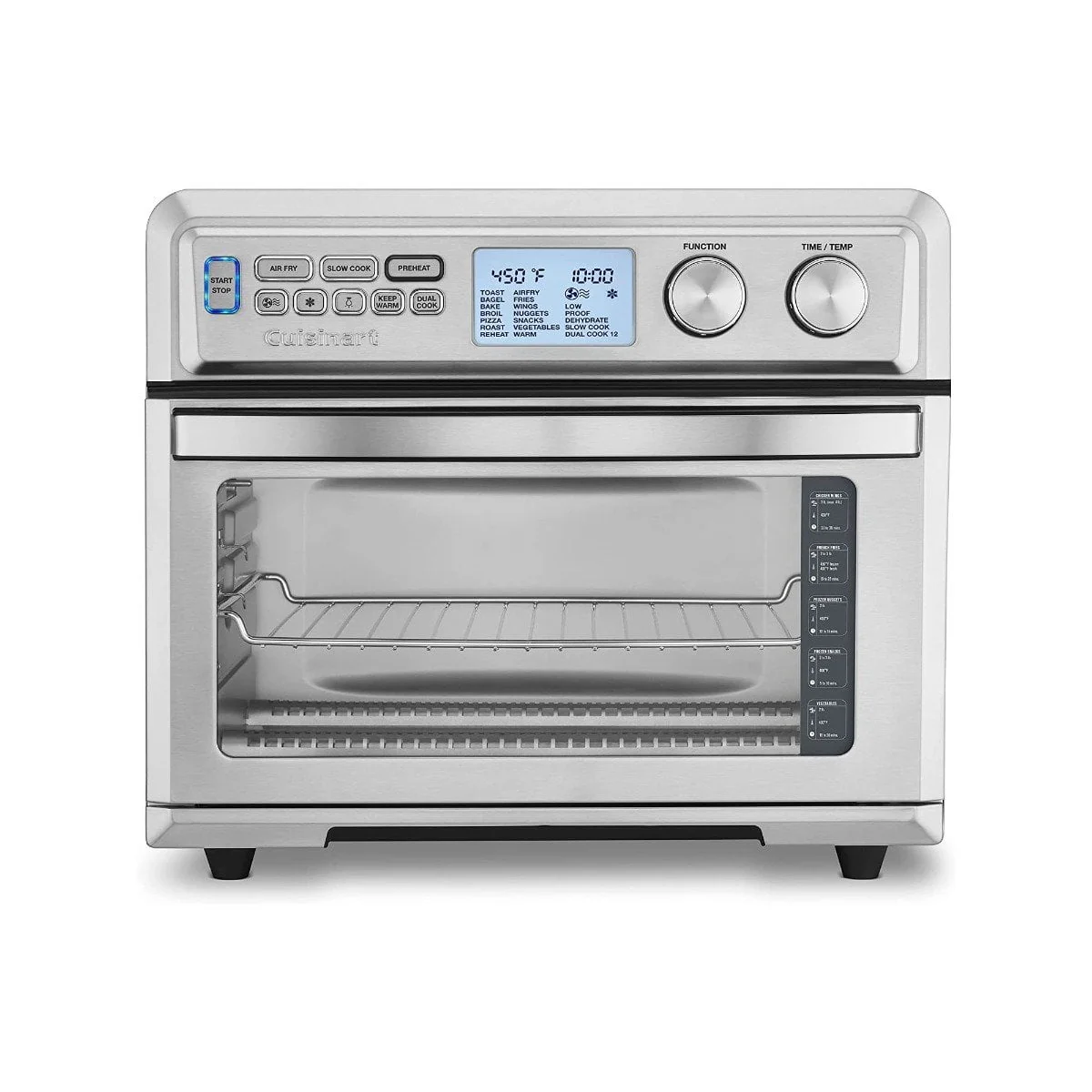 Cuisinart Large Digital AirFryer Toaster Oven | Stainless Steel - Womvr