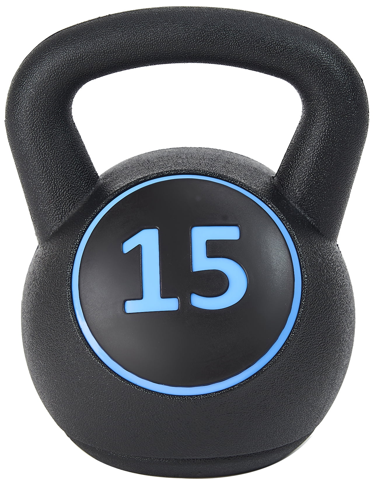 BalanceFrom Wide Grip Kettlebell Exercise Fitness Weight Set, 3-Pieces: 5lb, 10lb, and 15lb Kettlebells - Womvr