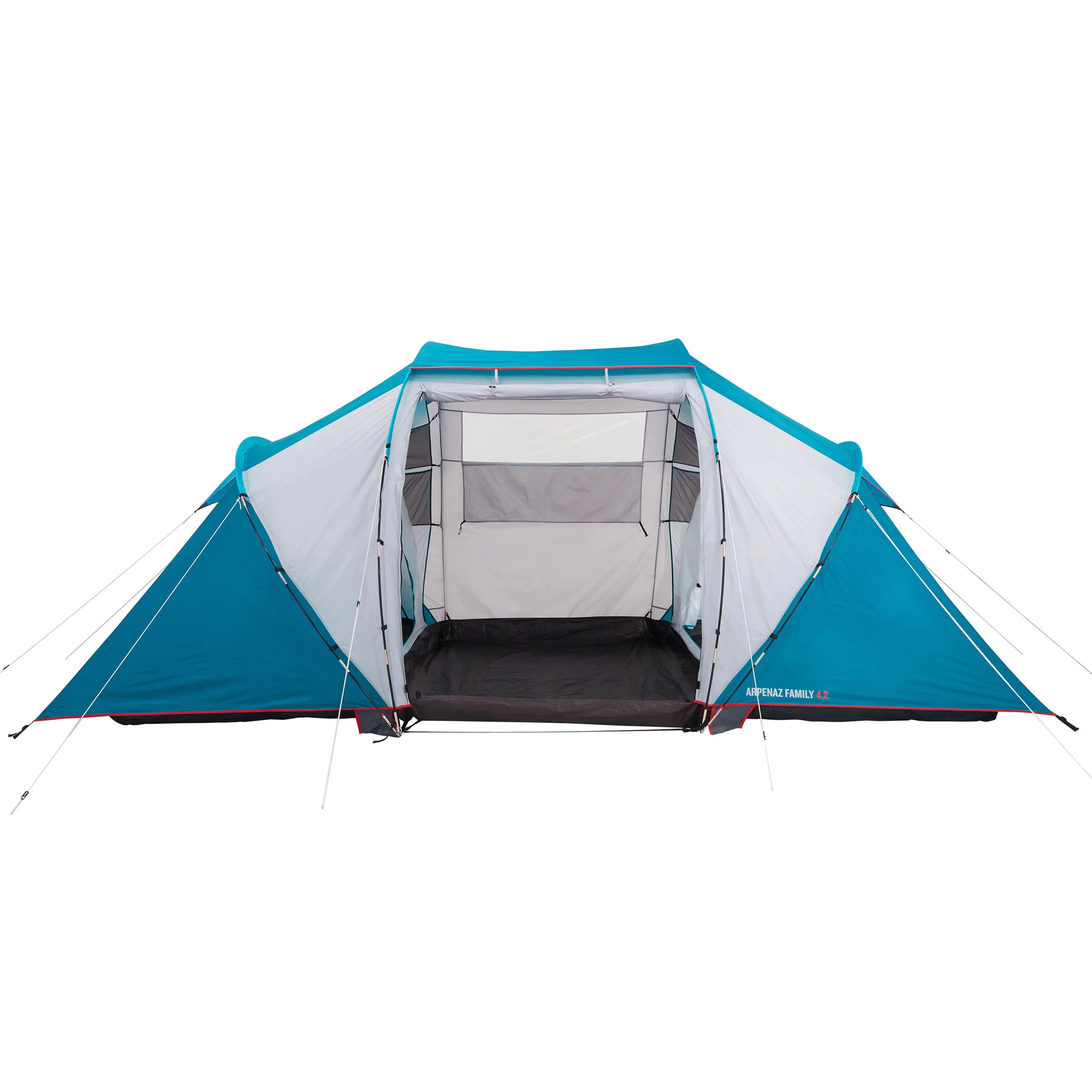 Quechua, Waterproof Family Camping Tent, 4 Person, 2 Rooms - Womvr