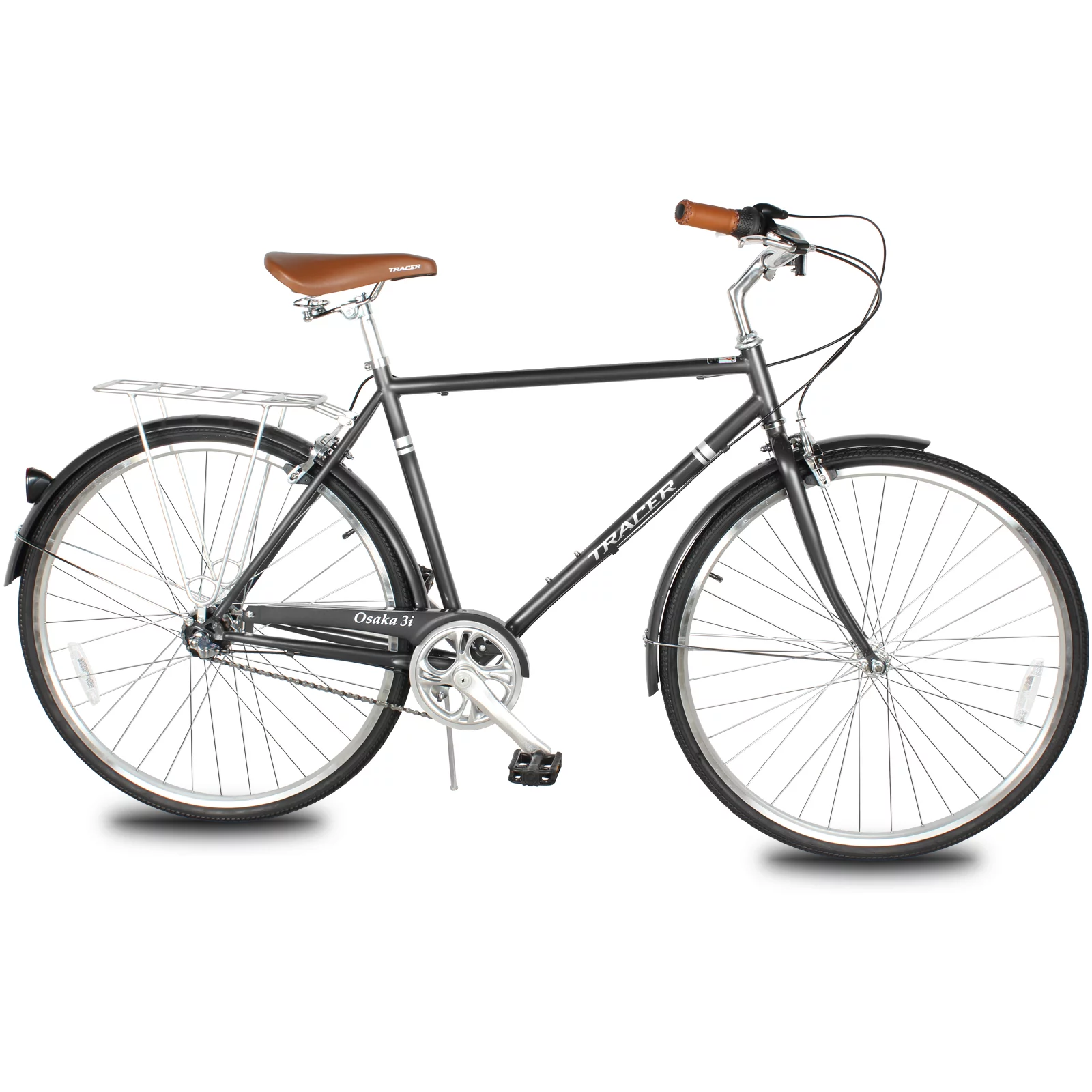 Tracer Osaka Men's Hybrid City Bike 21