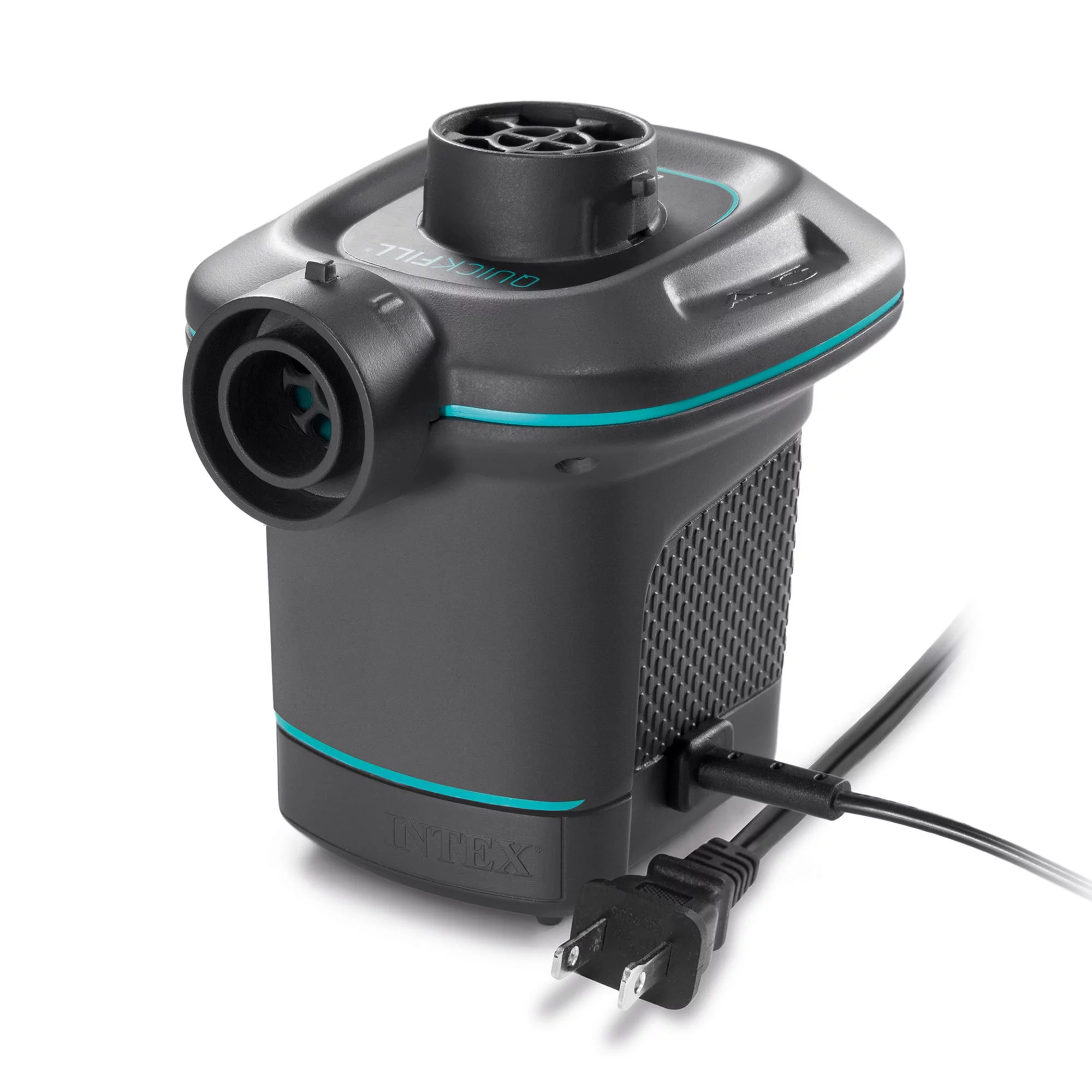 Intex 120V Quick Fill AC Electric AirPump & Intex Inflatable Ocean Play Kid Pool - Womvr