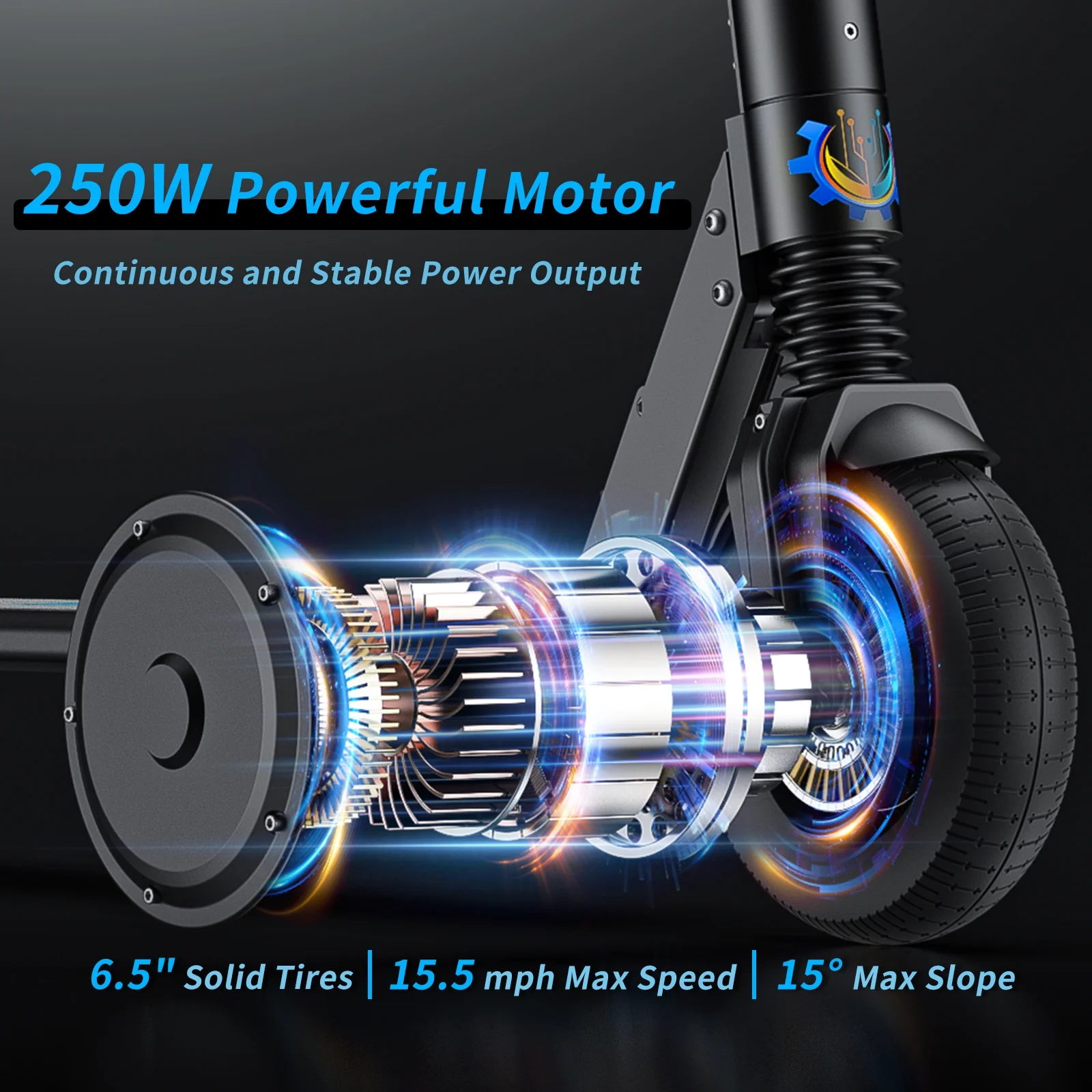 Caroma Electric Scooter for Adults, 20 Mph & 25 Miles Range, 10