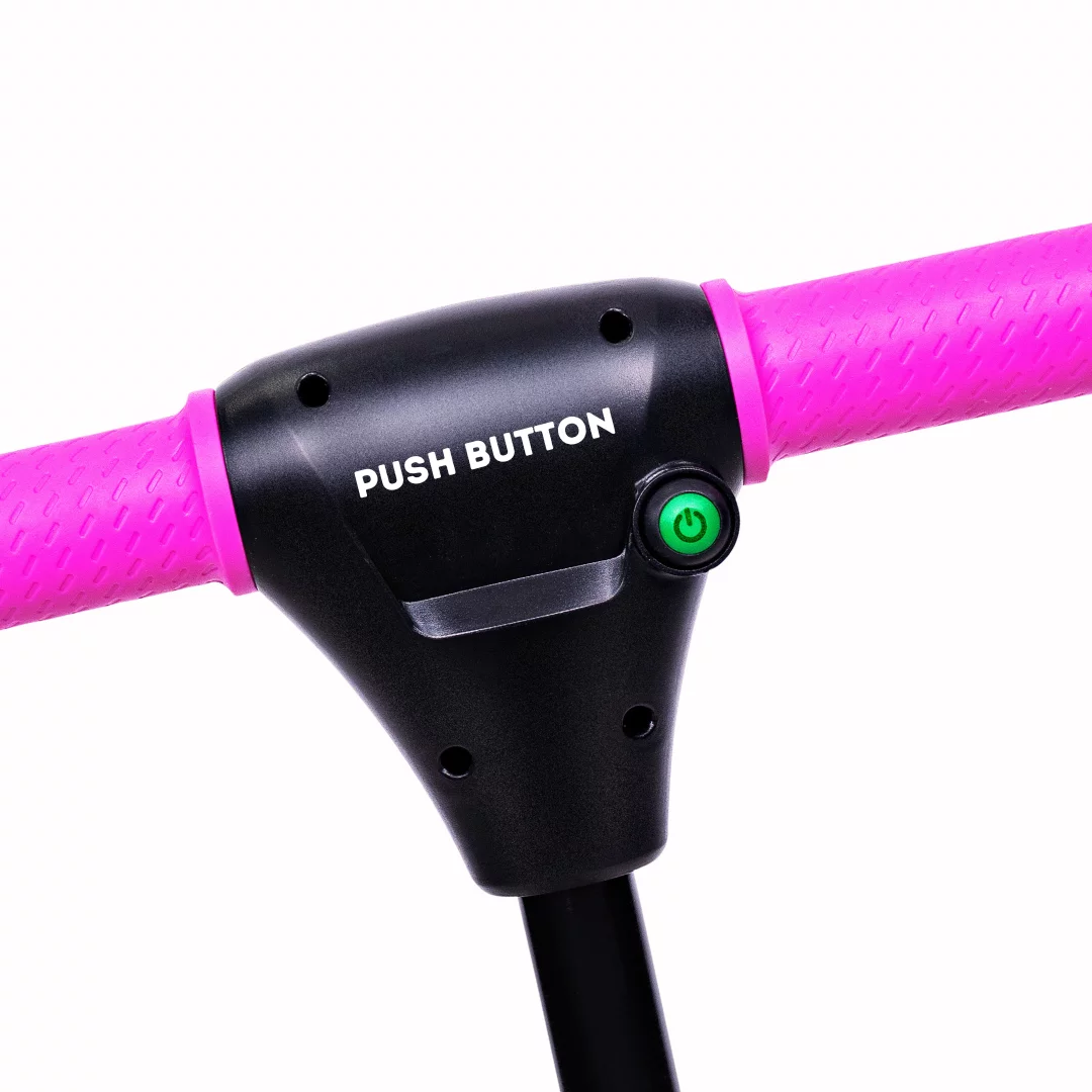 Kimi Kids 3-Wheel Electric Scooter, Ages 2-9, 5Mph, Lights, 10 Miles Range - Womvr