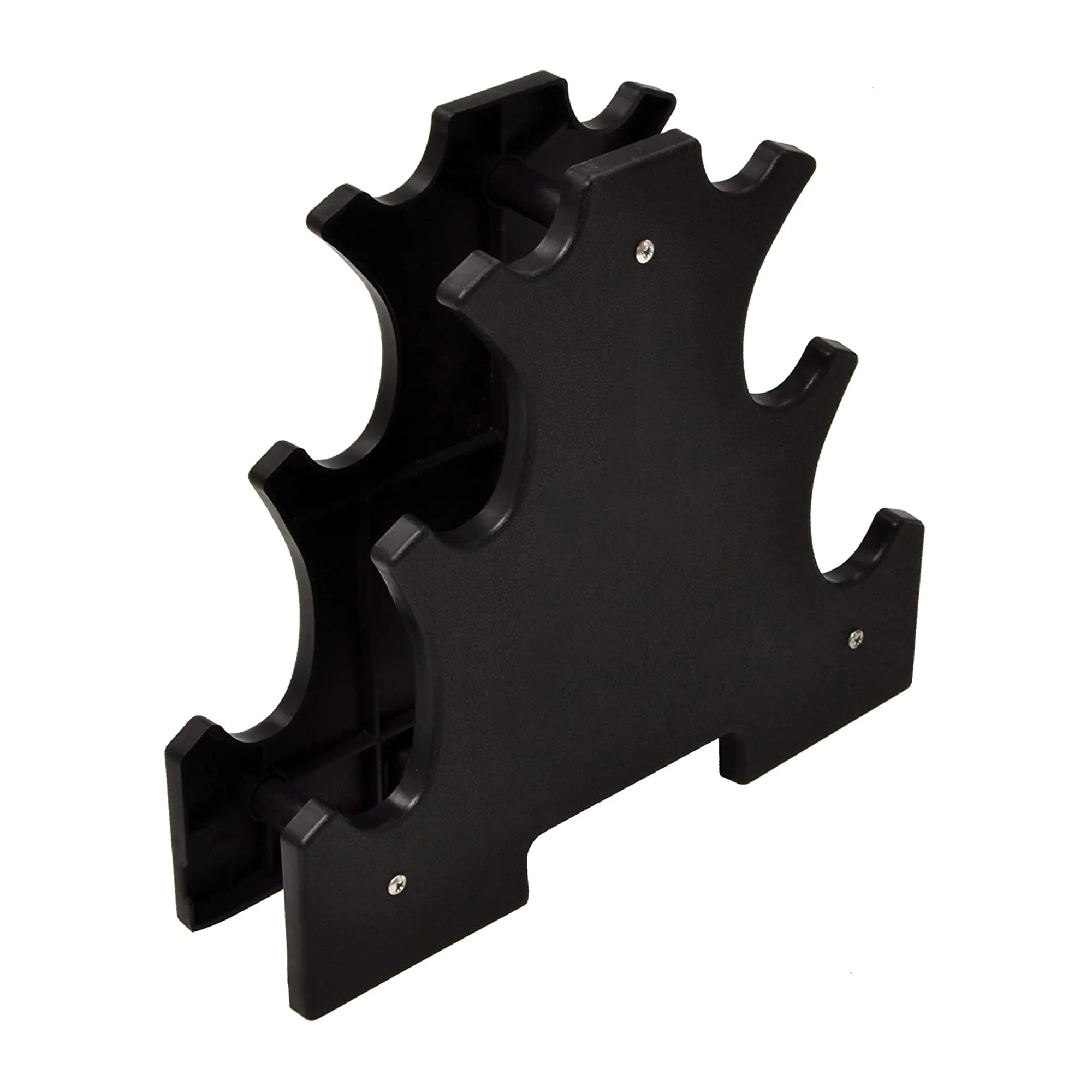 BalanceFrom Fitness Neoprene Coated Dumbbell Set w/ Stand, 3, 5, and 8Lbs - Womvr