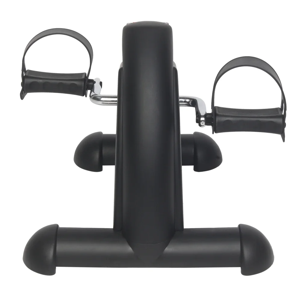 SalonMore Mini Cycle Exercise Bike Under Desk, for Leg/Arm Pedder, Black - Womvr