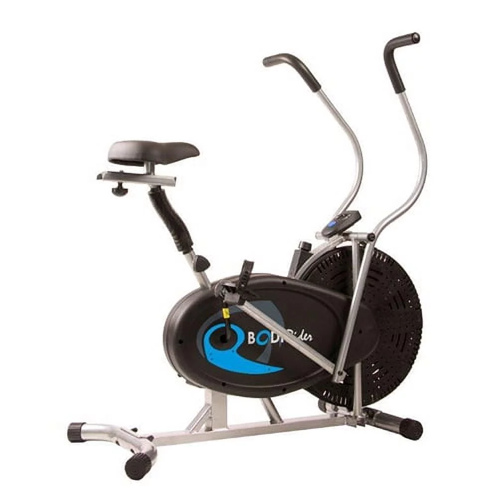 Body Rider Upright Exercise Fan Bike with Updated Softer Seat for Home Gym BRF750, Max. Weight 250 Lbs. - Womvr