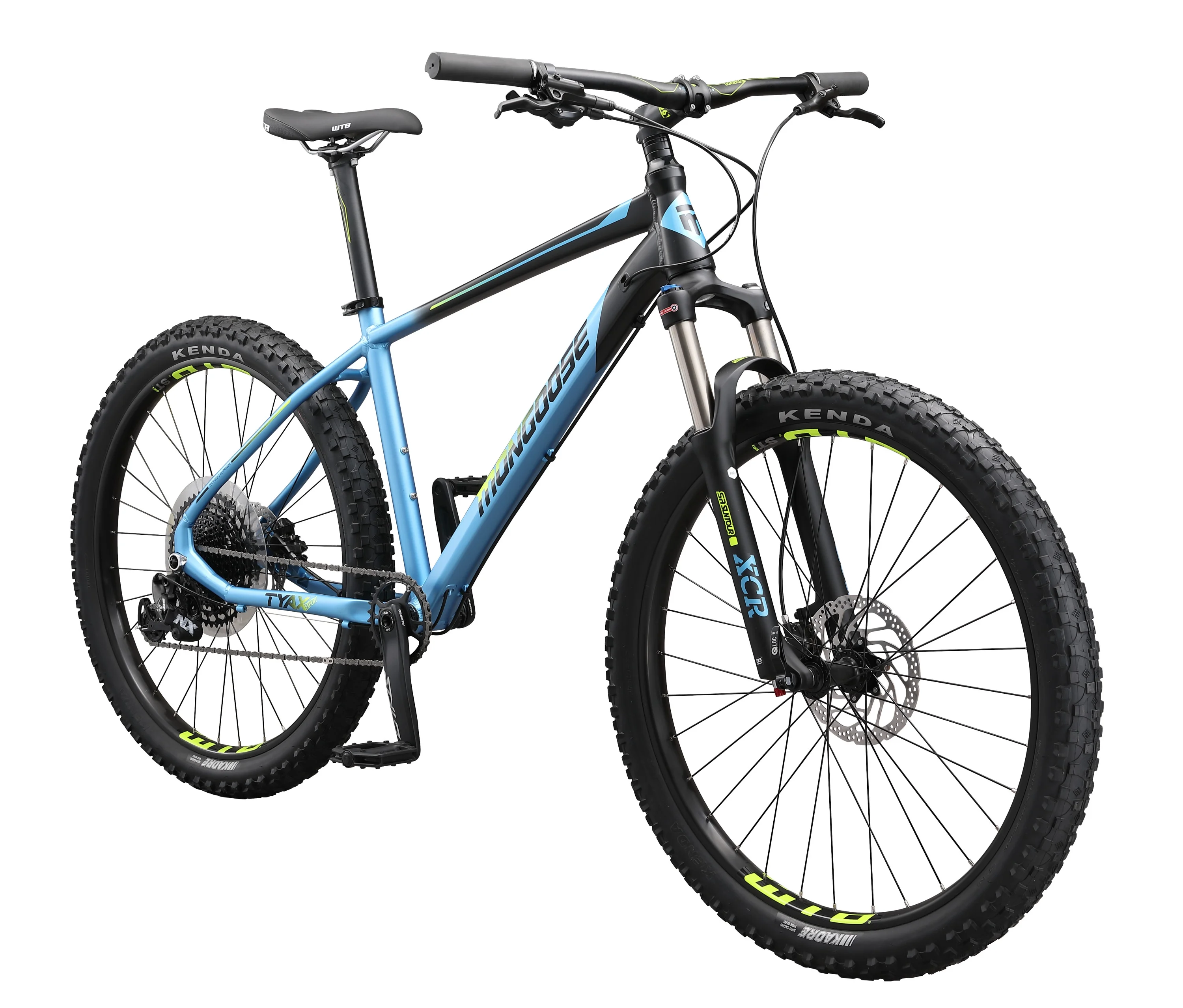 Mongoose Tyax 29 Expert Adult Unisex 29-in. Mountain Bike, Blue/Black - Womvr