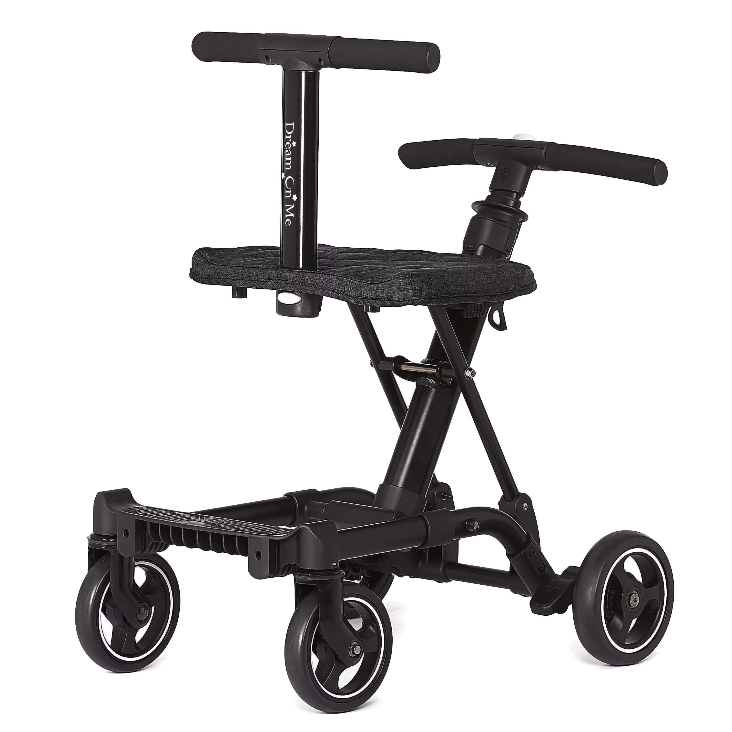 Dream On Me Coast Rider | Travel Stroller | Lightweight Stroller | Compact | Portable | Vacation Friendly Stroller, Black - Womvr
