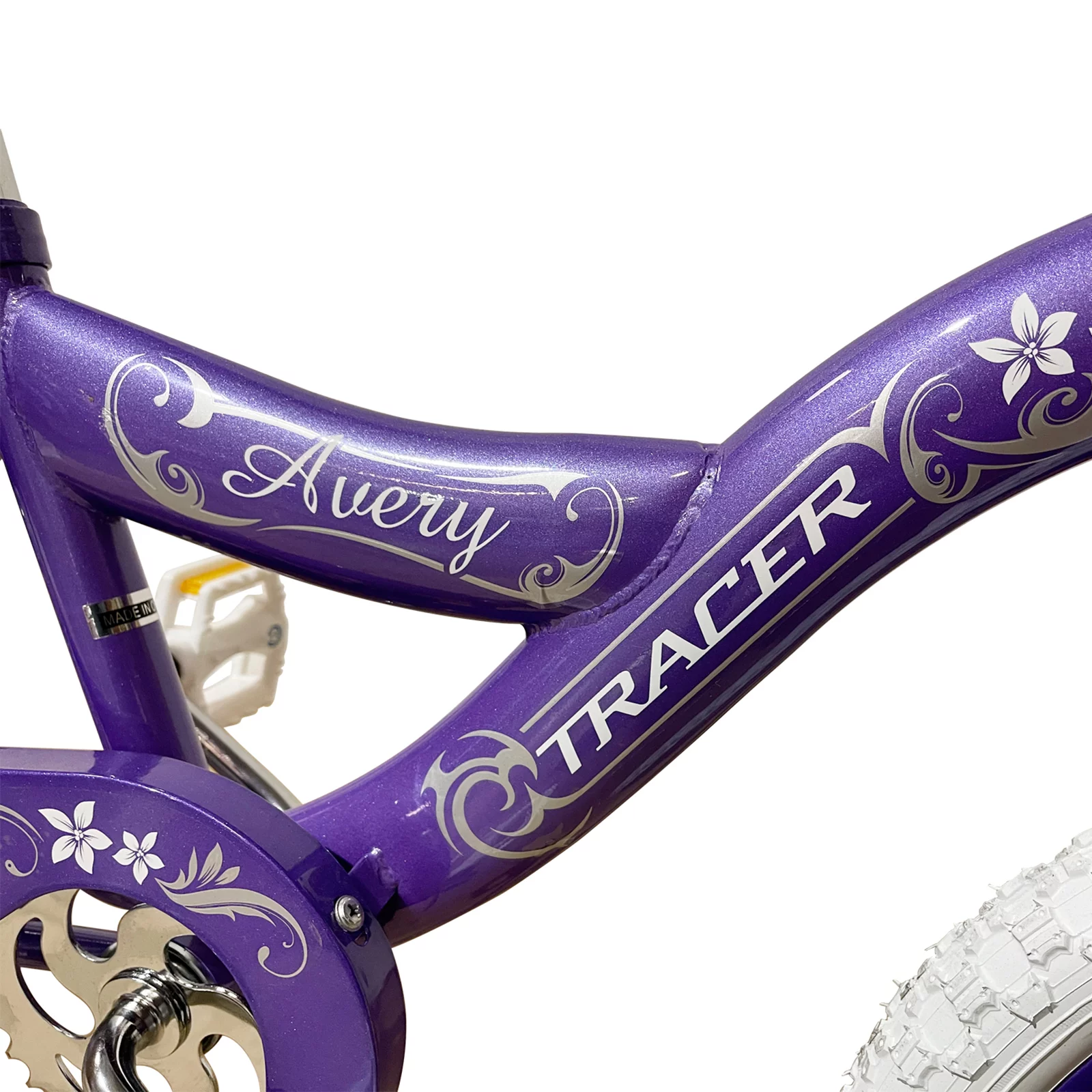 TRACER Daisy BMX 20 Inch Kids Bike, Boy and Girls Age 5 to 9, Purple - Womvr