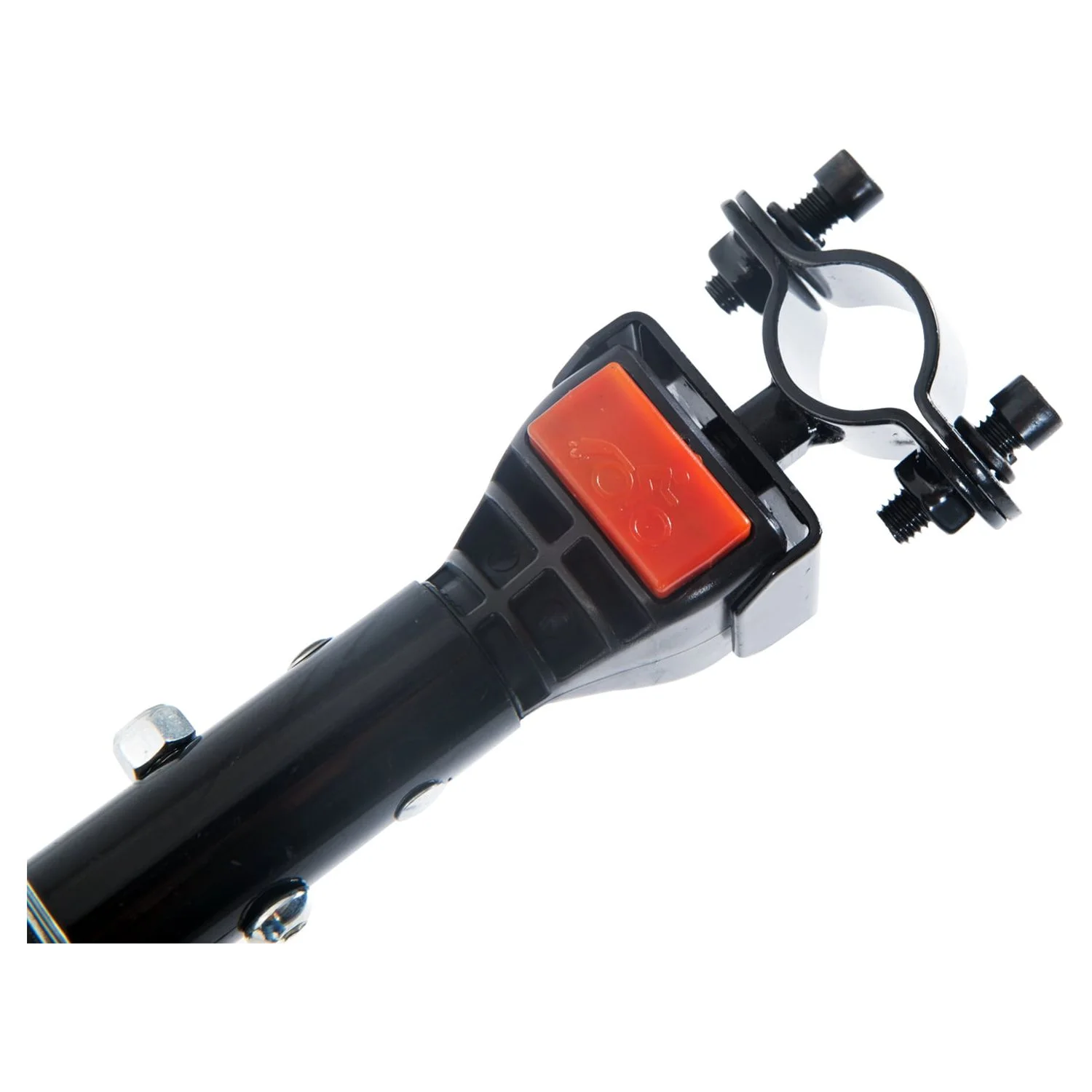 Aosom Double Wheel Internal Frame Enclosed Bicycle Cargo Trailer - Black - Womvr