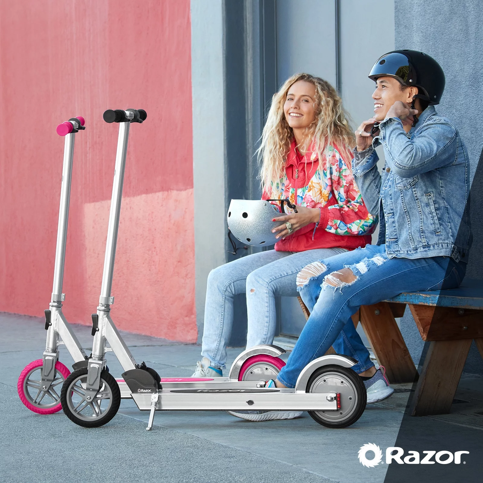 Razor Icon Electric Scooter – Black, up to 18 mph & 18 Miles Range, Foldable Adult Electric Scooter - Womvr