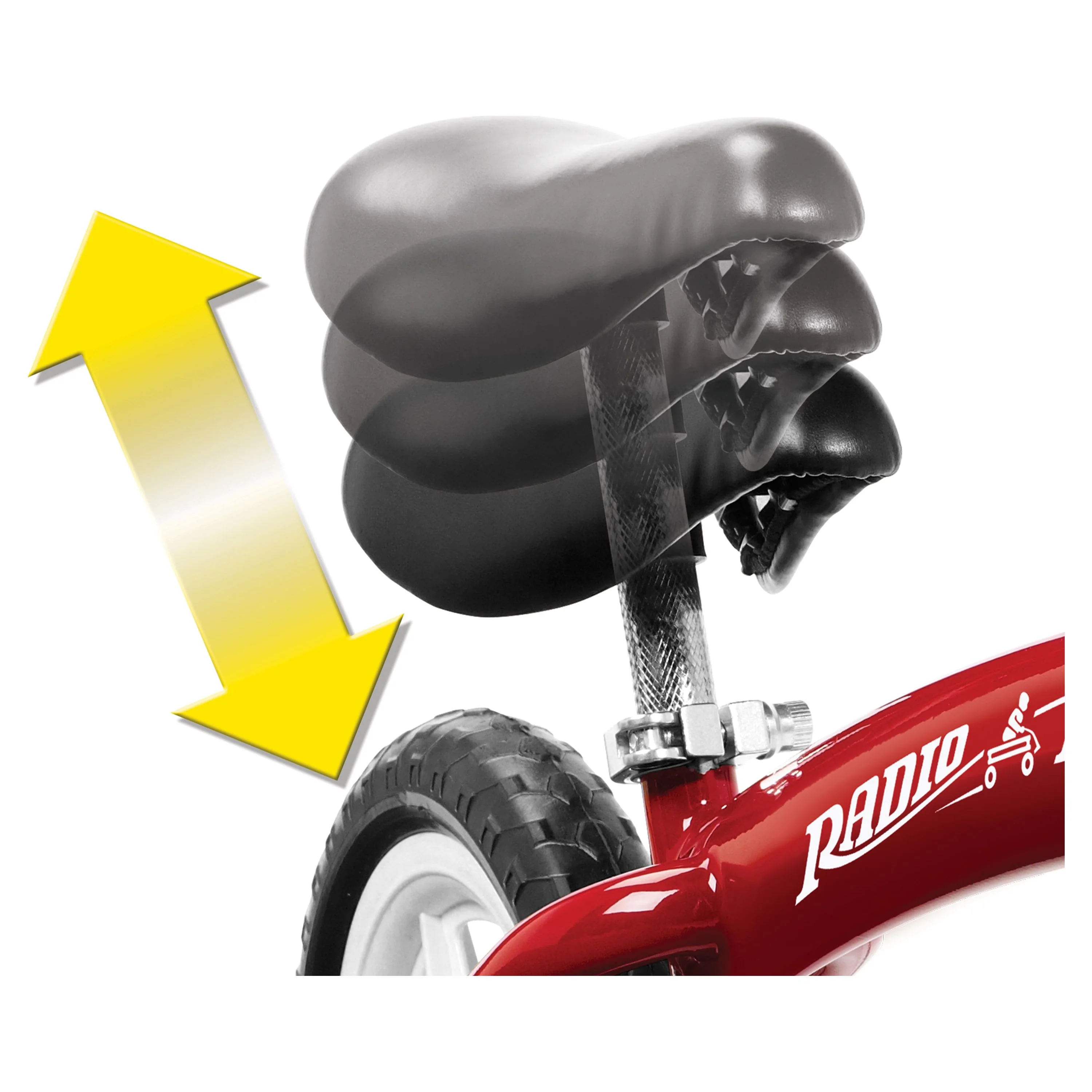 Radio Flyer, Glide & Go Balance Bike, Red, Unisex Beginner Bike - Womvr