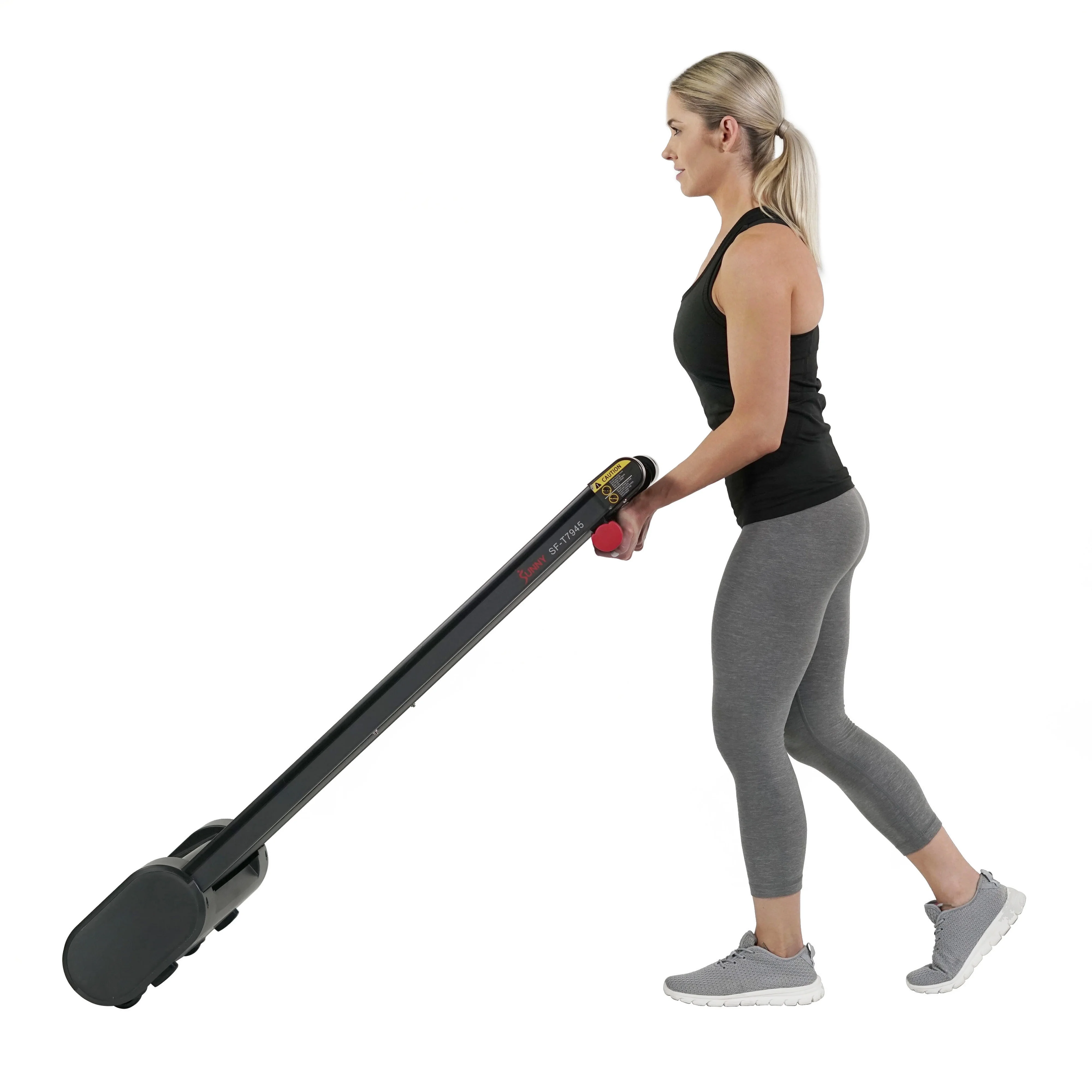 Sunny Health & Fitness Walkstation Slim Flat Treadmill for Under Desk and Home - SF-T7945 - Womvr