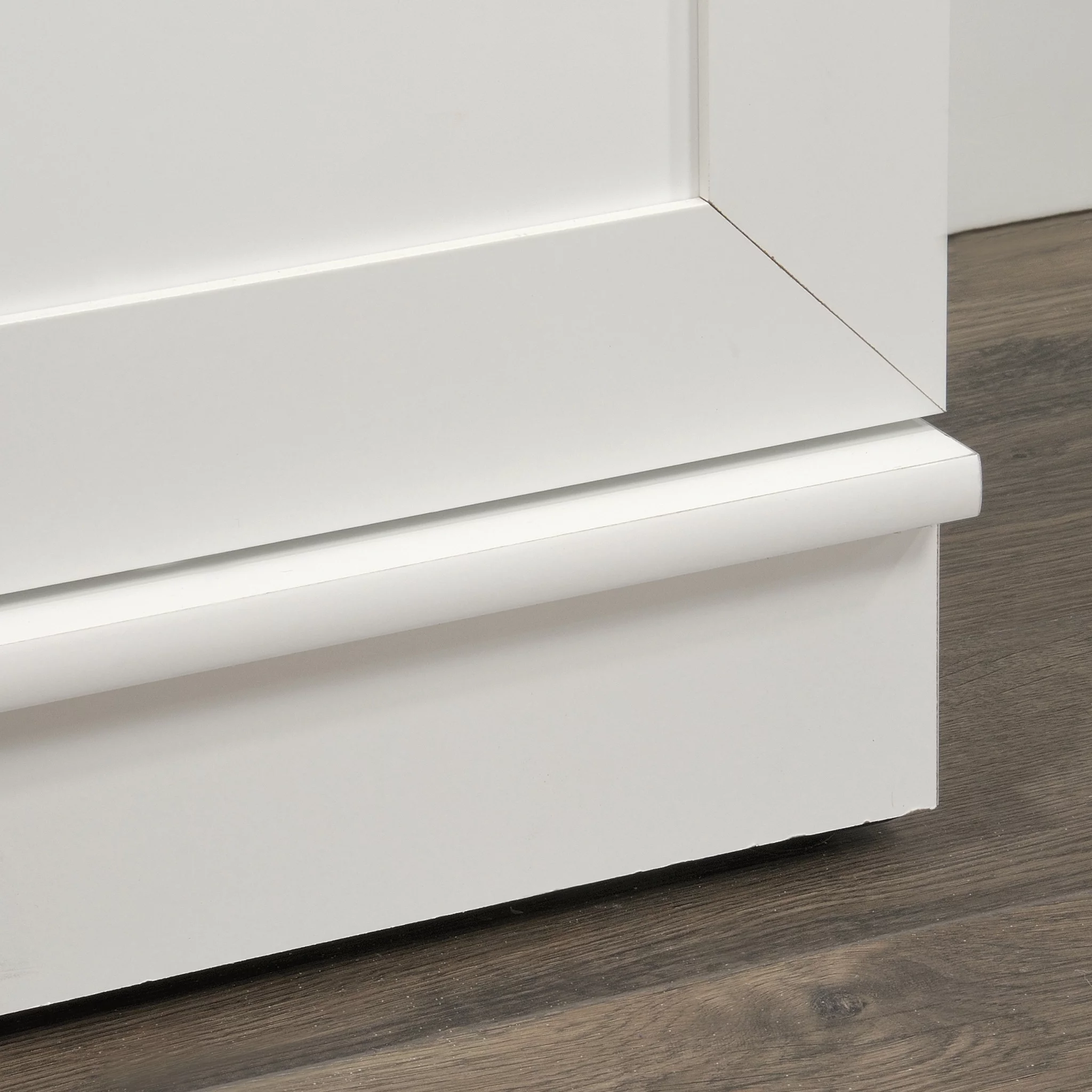 Sauder HomePlus Storage Cabinet, Soft White Finish - Womvr