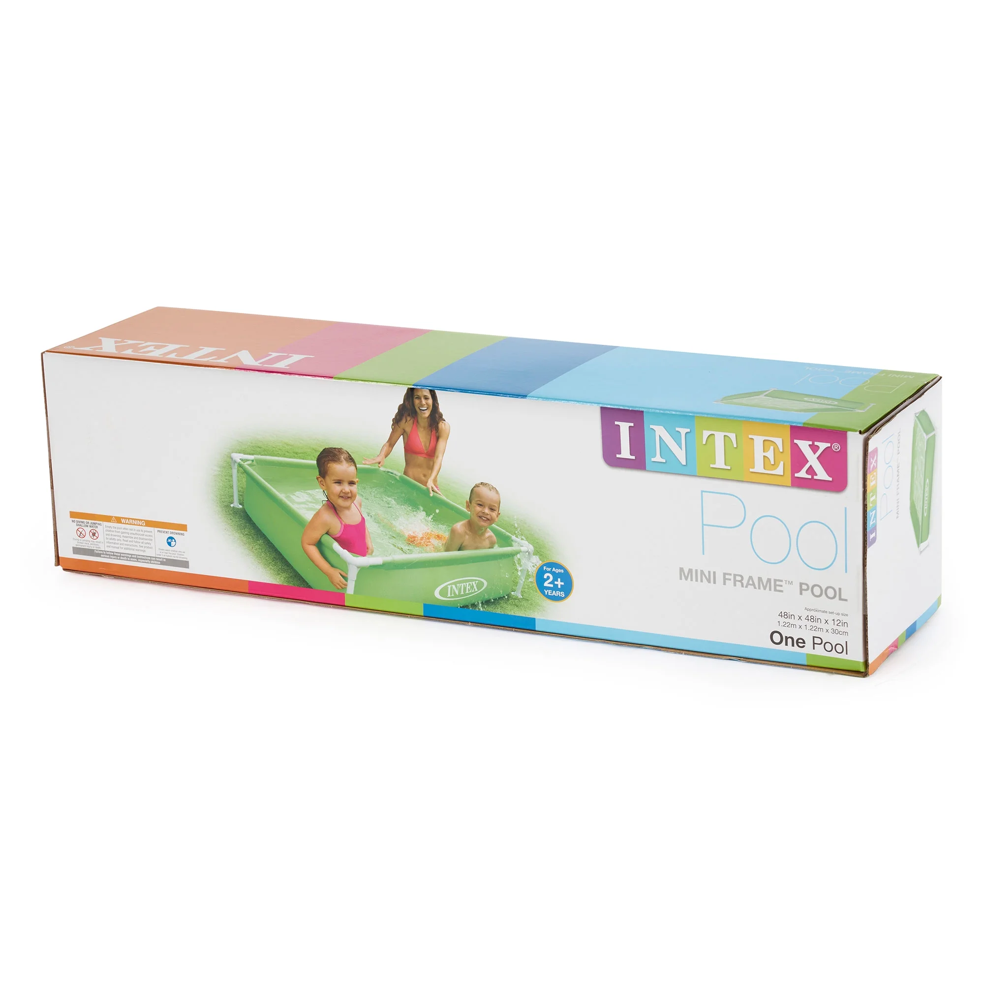 Intex Mini Frame Pool, Blue - Womvr