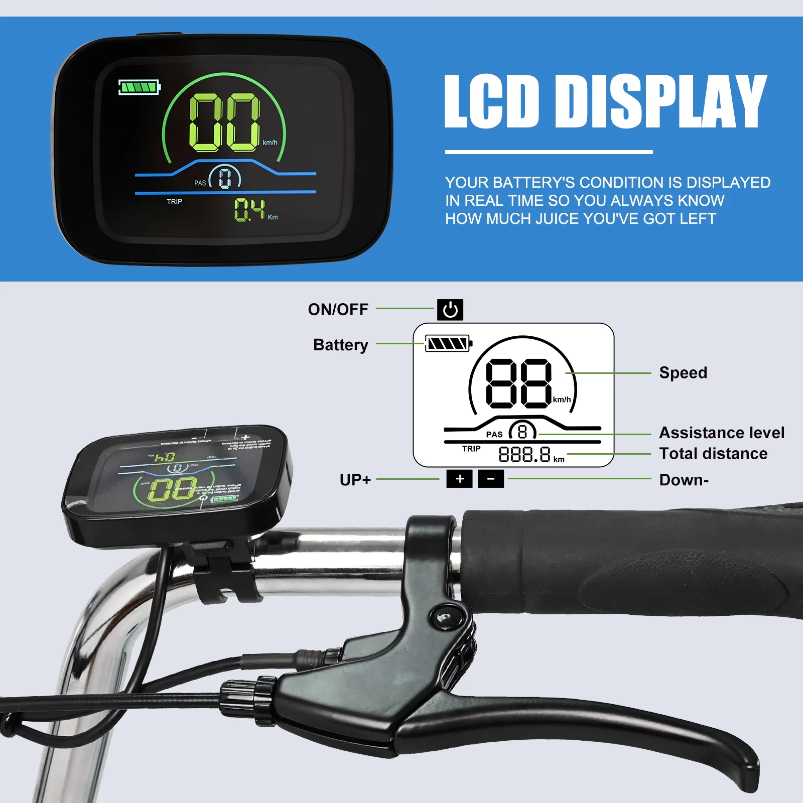 Docred 3 Wheel Electric Bike, 15.5 mph 500W Electric Tricycles for Adult .36V 7 Speeds Electric Trike,24In - Womvr