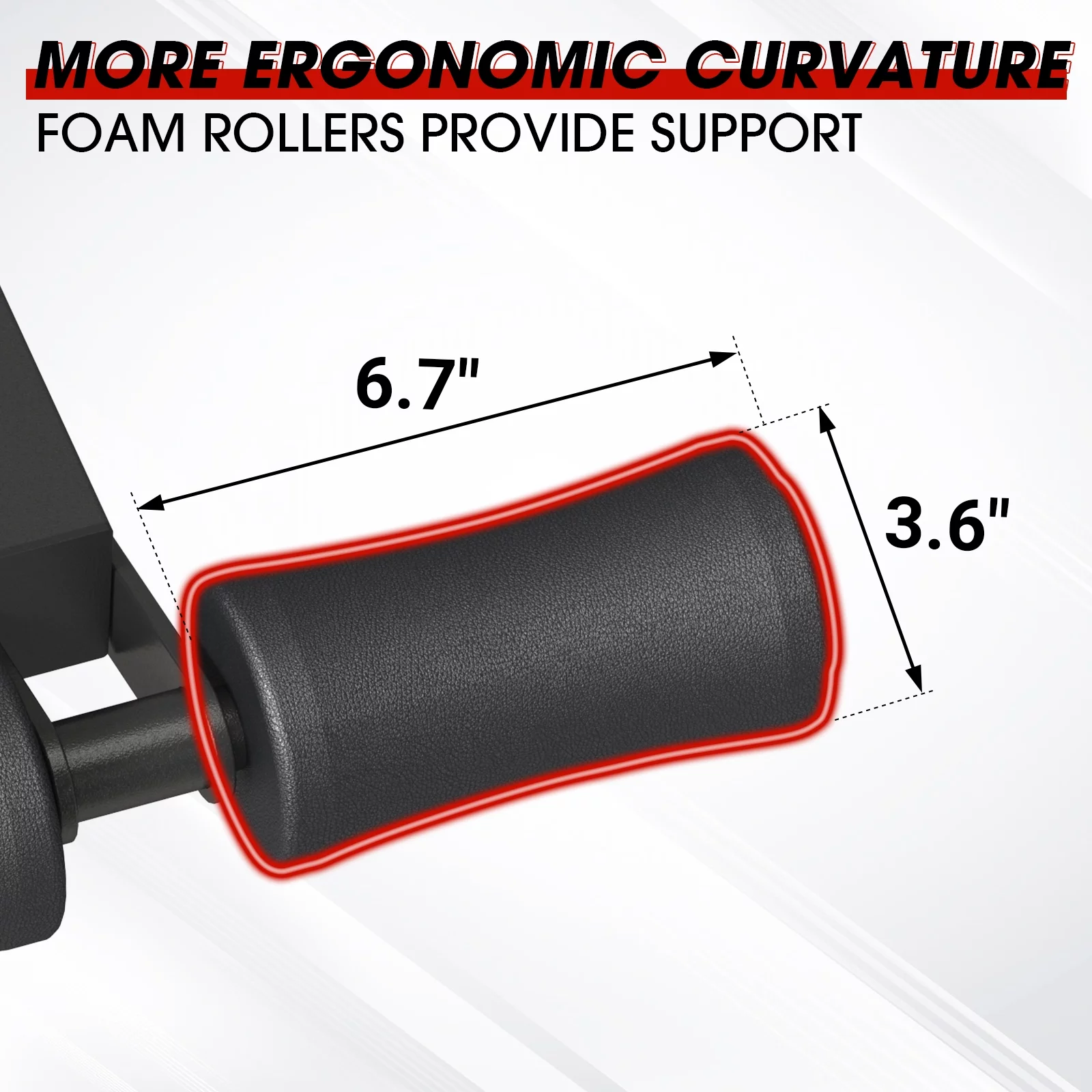 Mikolo Home Gym Equipment Leg Holder Attachment for Smith Machine and Power Rack - Womvr