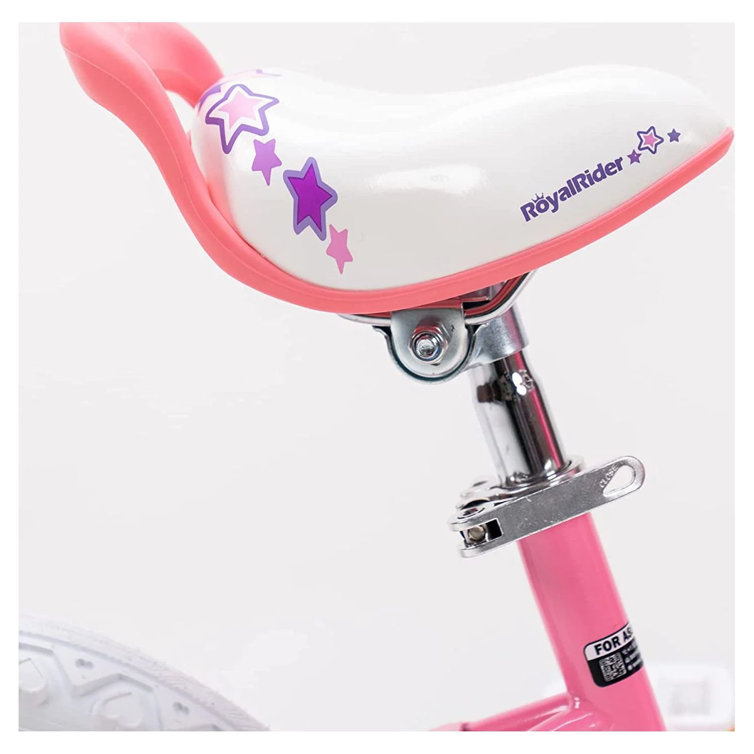 Royalbaby Girls Kids Bike Star girl 14 In Bicycle Basket Training Wheels Blue Child's Cycle - Womvr