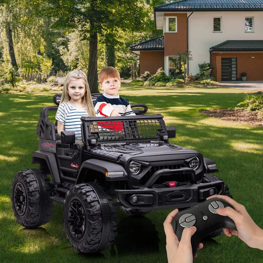 EastVita 24V Kids Ride on Car with Remote Control Ride on Toys 2 Seats 20