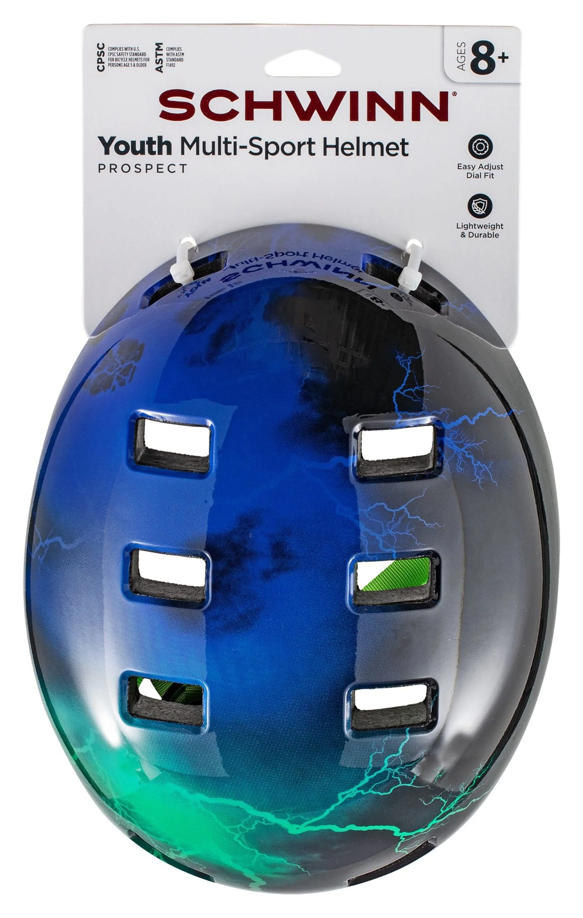 Schwinn Prospect Bike Helmet for Kids, Ages 8+, Blue - Womvr