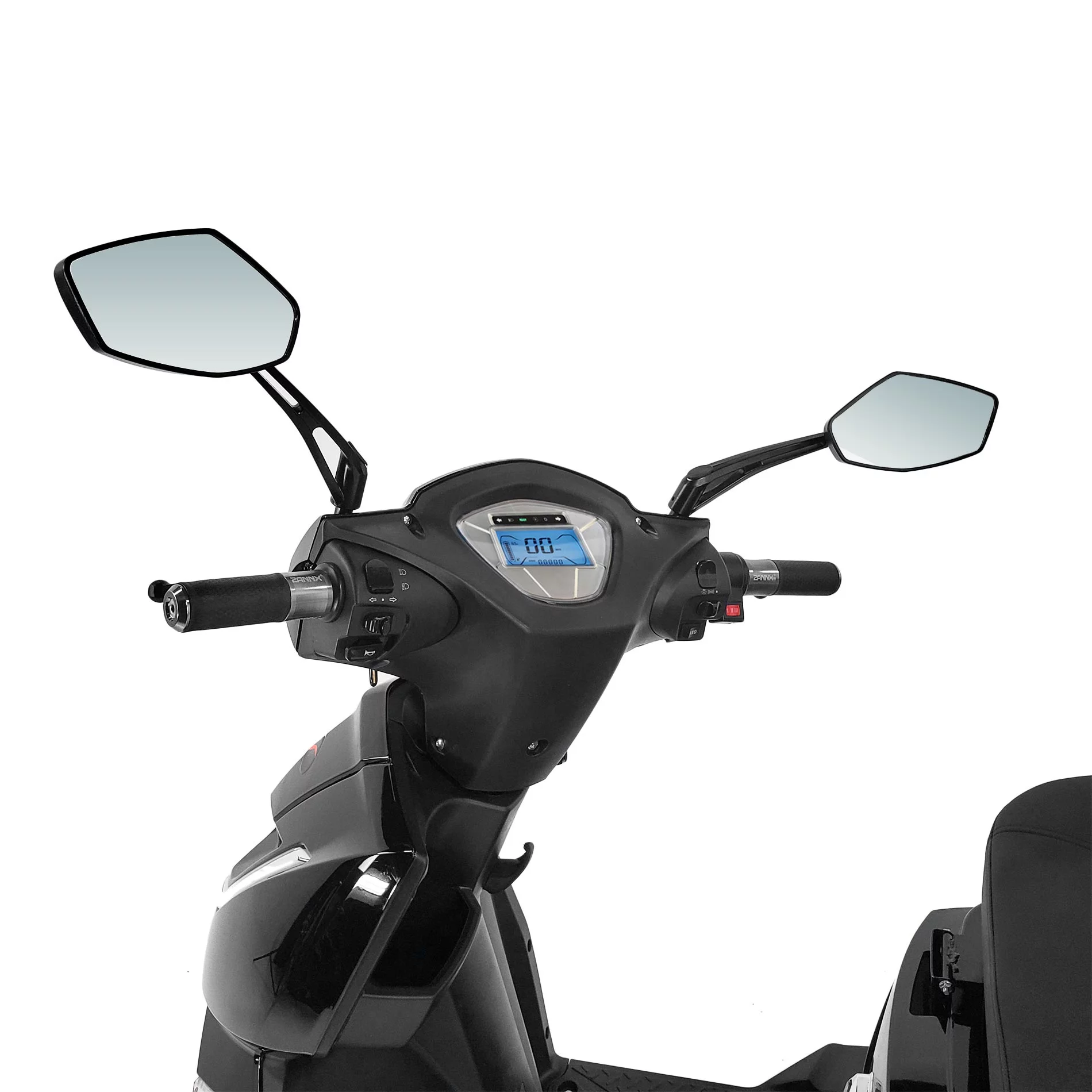 Veloce-Long Range Fast 3 Wheel Mobility Scooter, 300 lb. Weight Capacity (Red) - Womvr