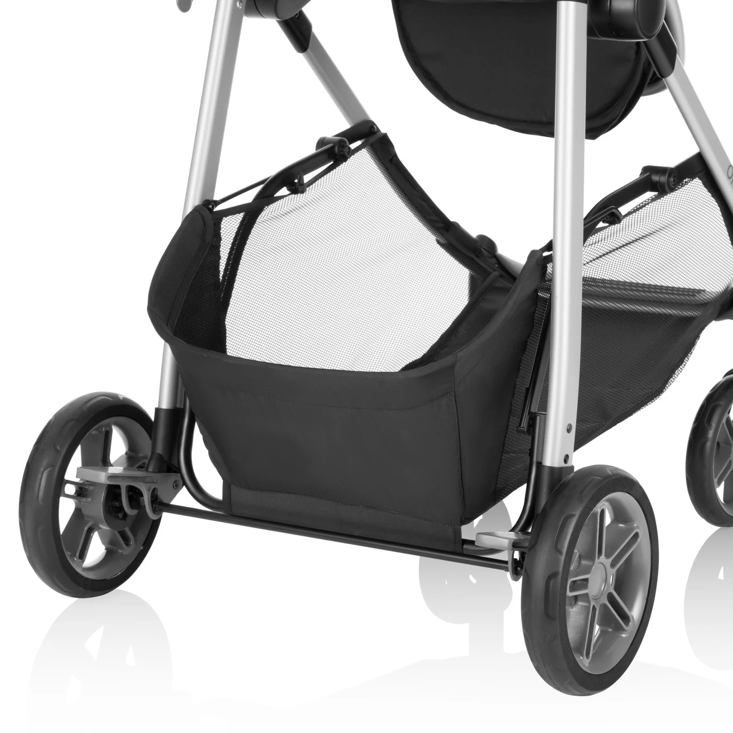 Evenflo Omni Plus Modular Travel System with LiteMax Sport Infant Car Seat, Mylar Gray, Unisex - Womvr