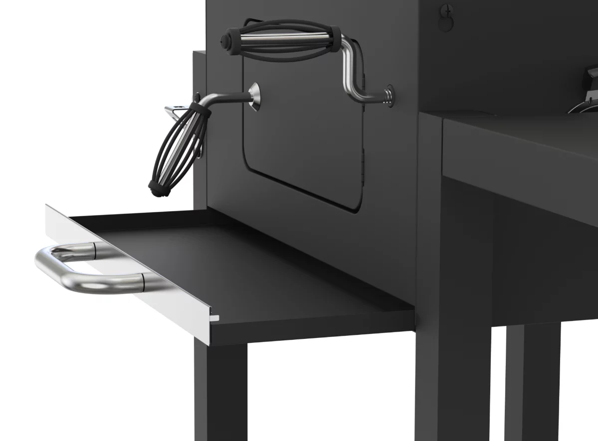 Expert Grill Heavy Duty 24-inch Charcoal Grill, Black - Womvr