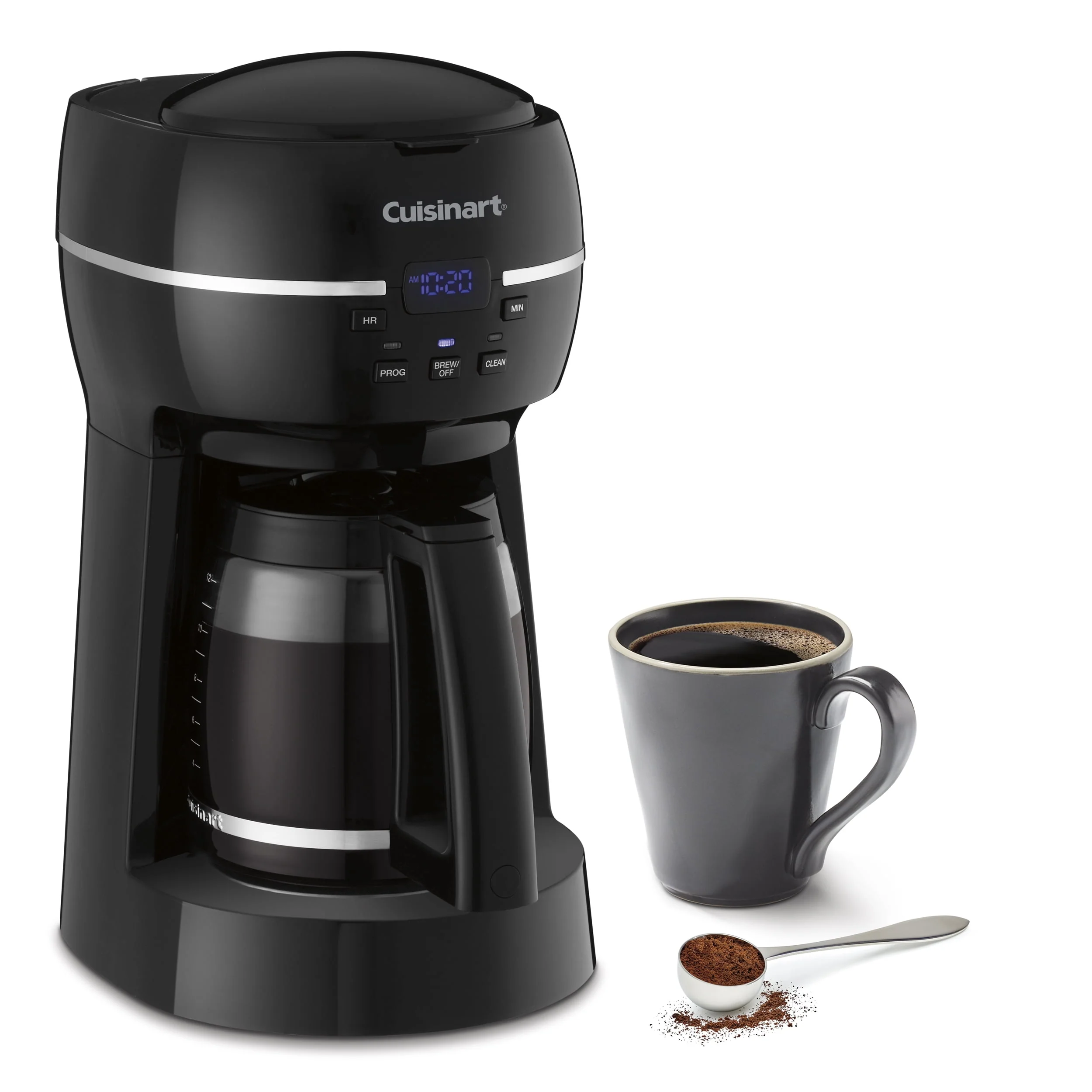 Cuisinart 12 Cup Classic Coffeemaker, Black, DCC-1500TG - Womvr