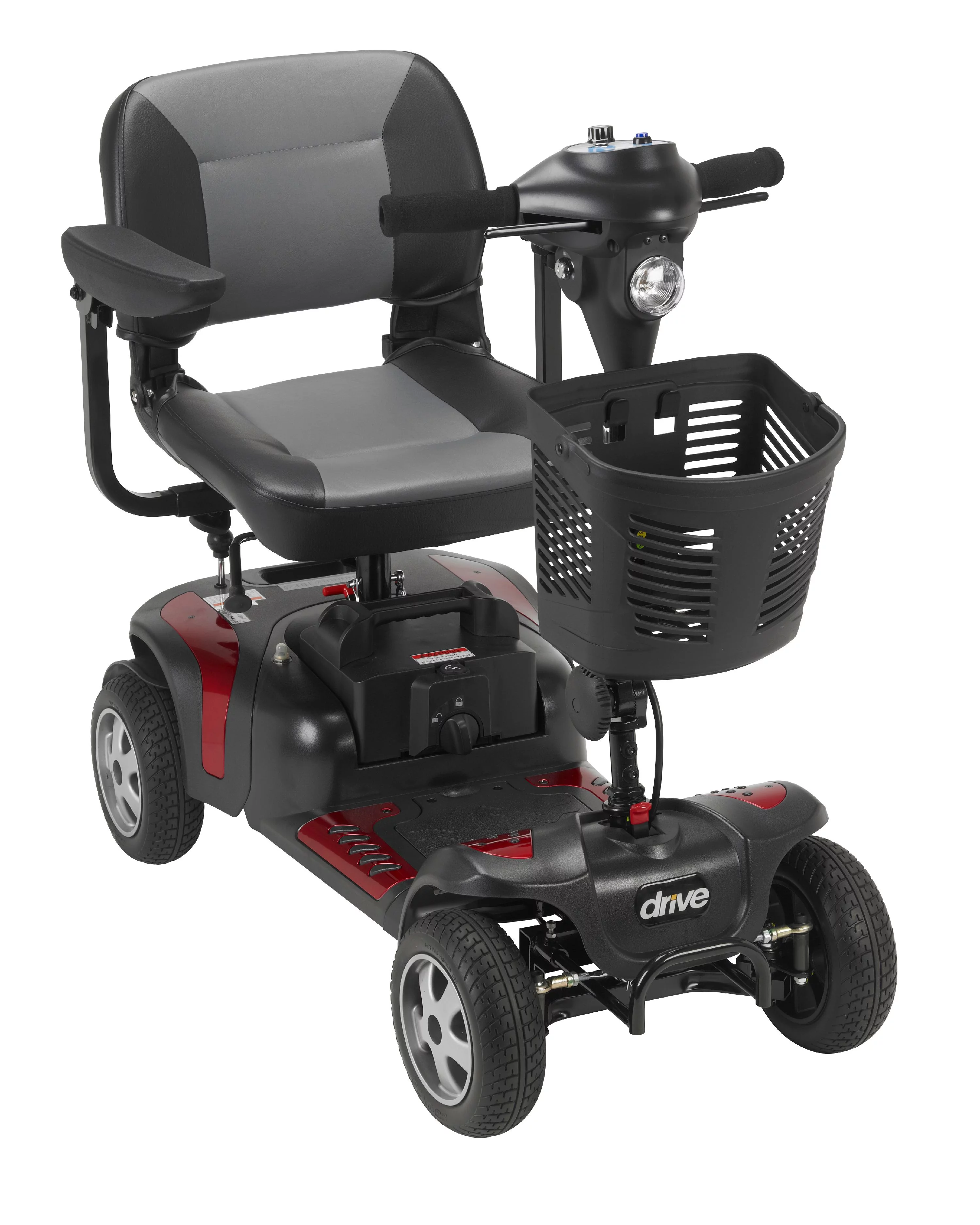 Drive Medical Phoenix Heavy Duty Power Scooter, 4 Wheel, 18
