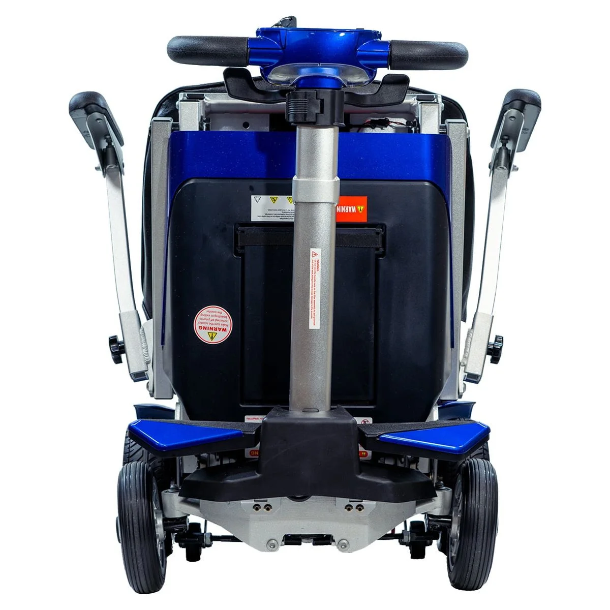 Enhance Mobility - The Transformer Electric Auto Folding Mobility Scooter 4-Wheel - Red - Womvr