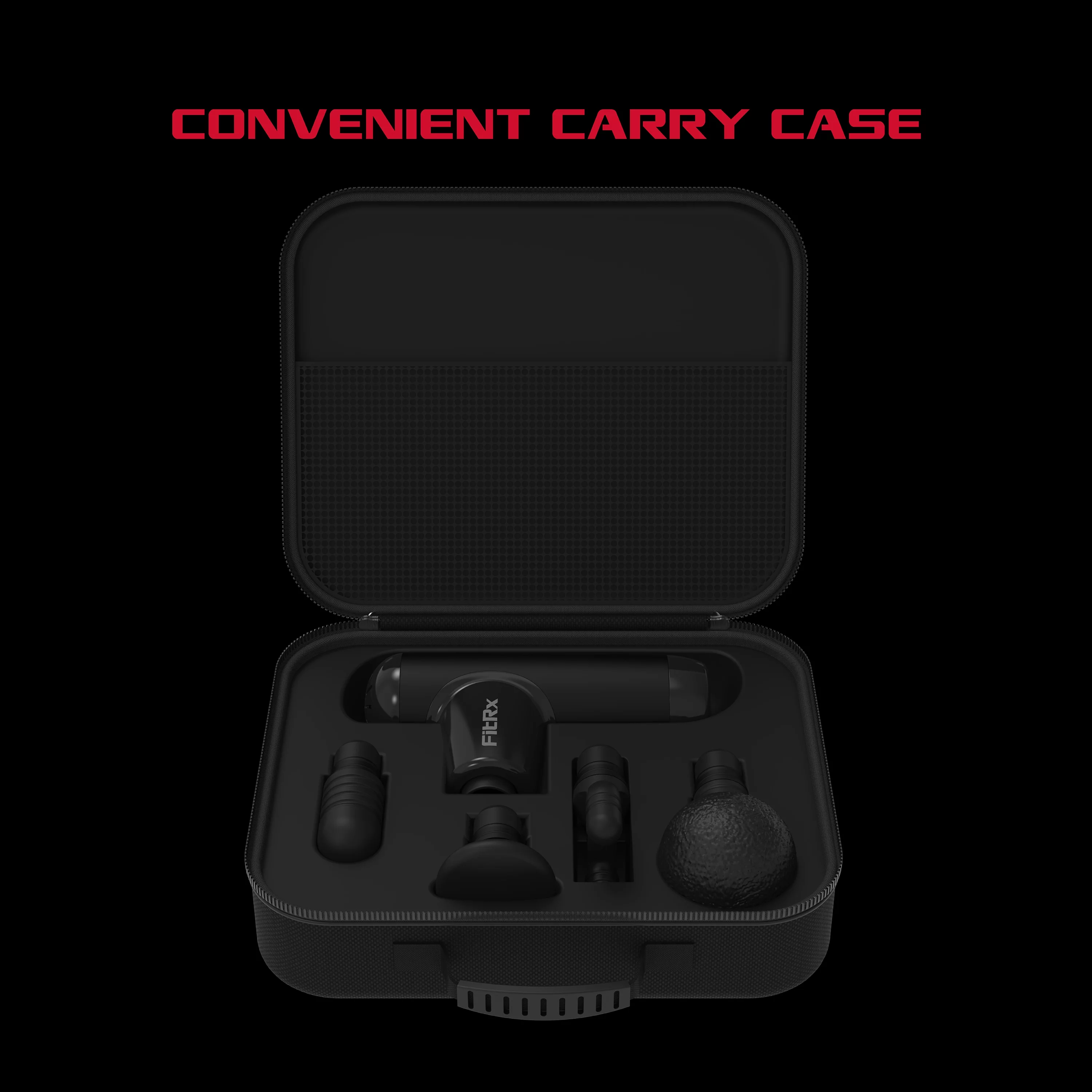 FitRx Mini Pro Neck and Back Massager, Handheld Deep Tissue Muscle Massage Gun - Womvr