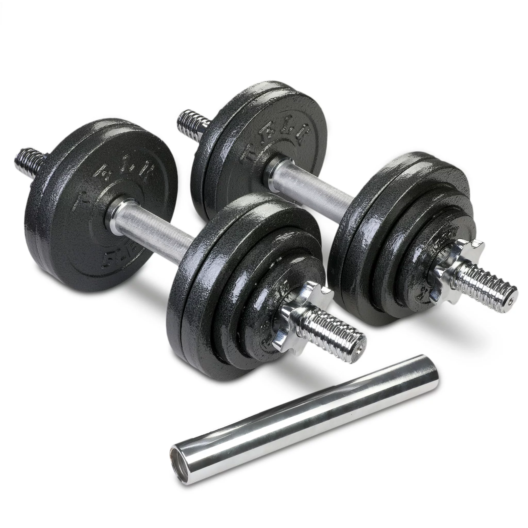 Telk Fitness Adjustable Dumbbells 45 Lbs., Hand Weights for Home Gym - Womvr