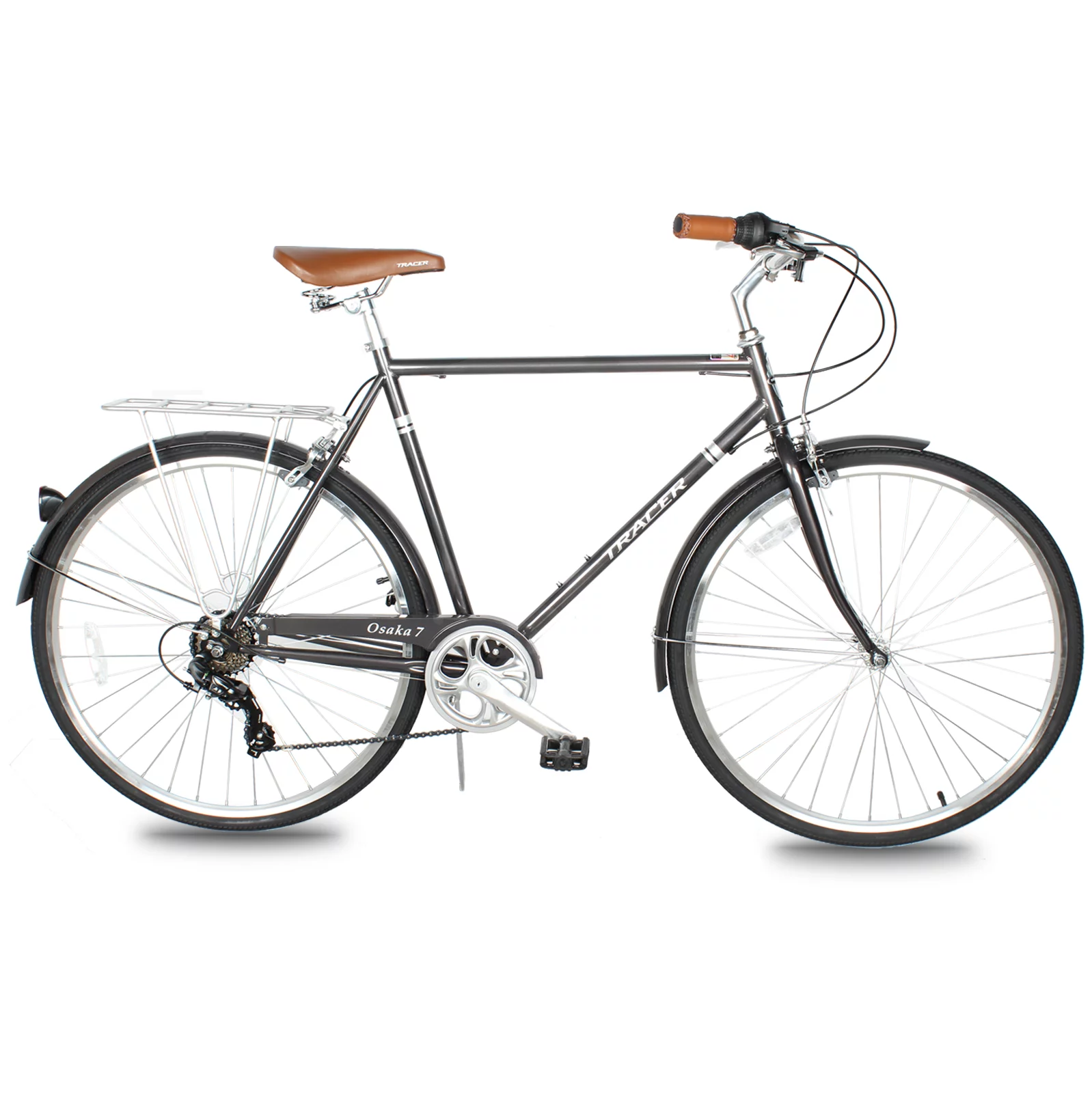 Tracer Osaka Men's Hybrid City Bike 21