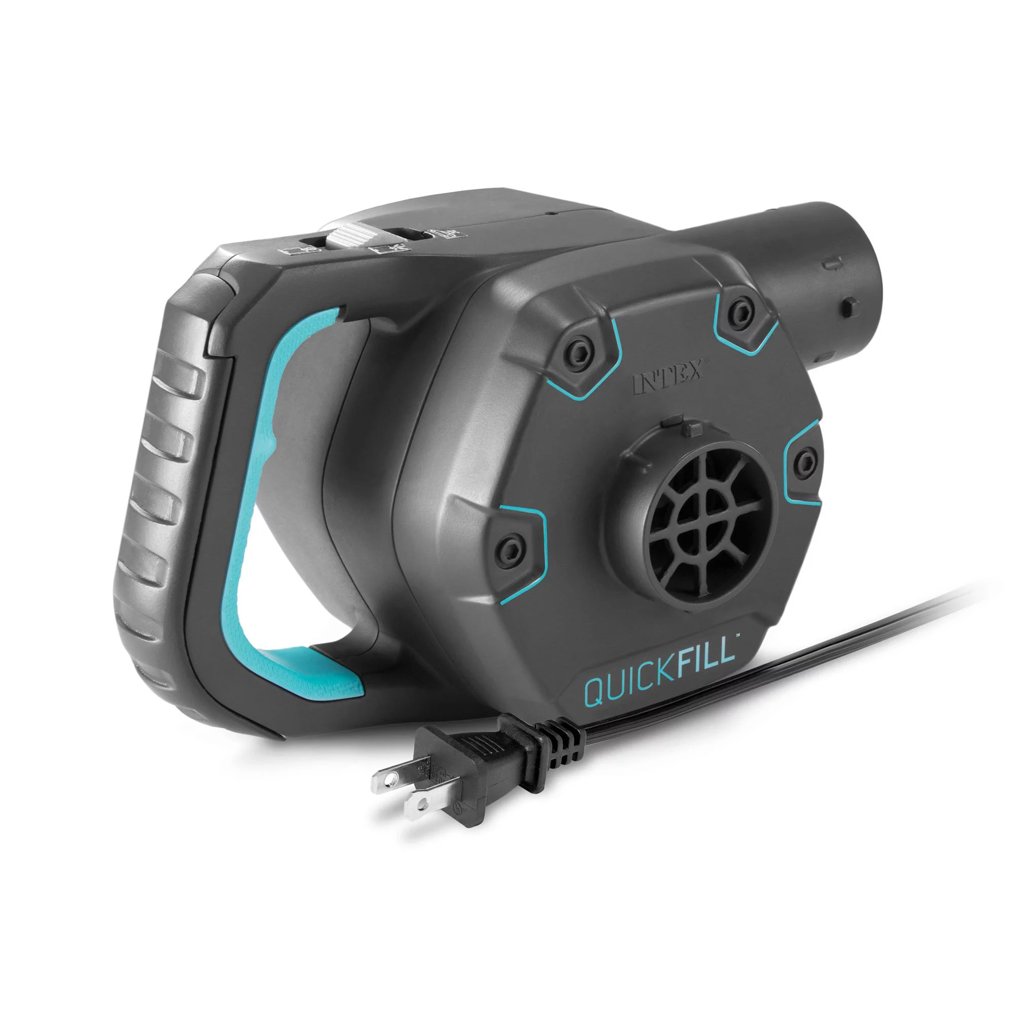 Intex Inflatable Backyard Water Slide with Surf Riders & Electric Air Pump - Womvr