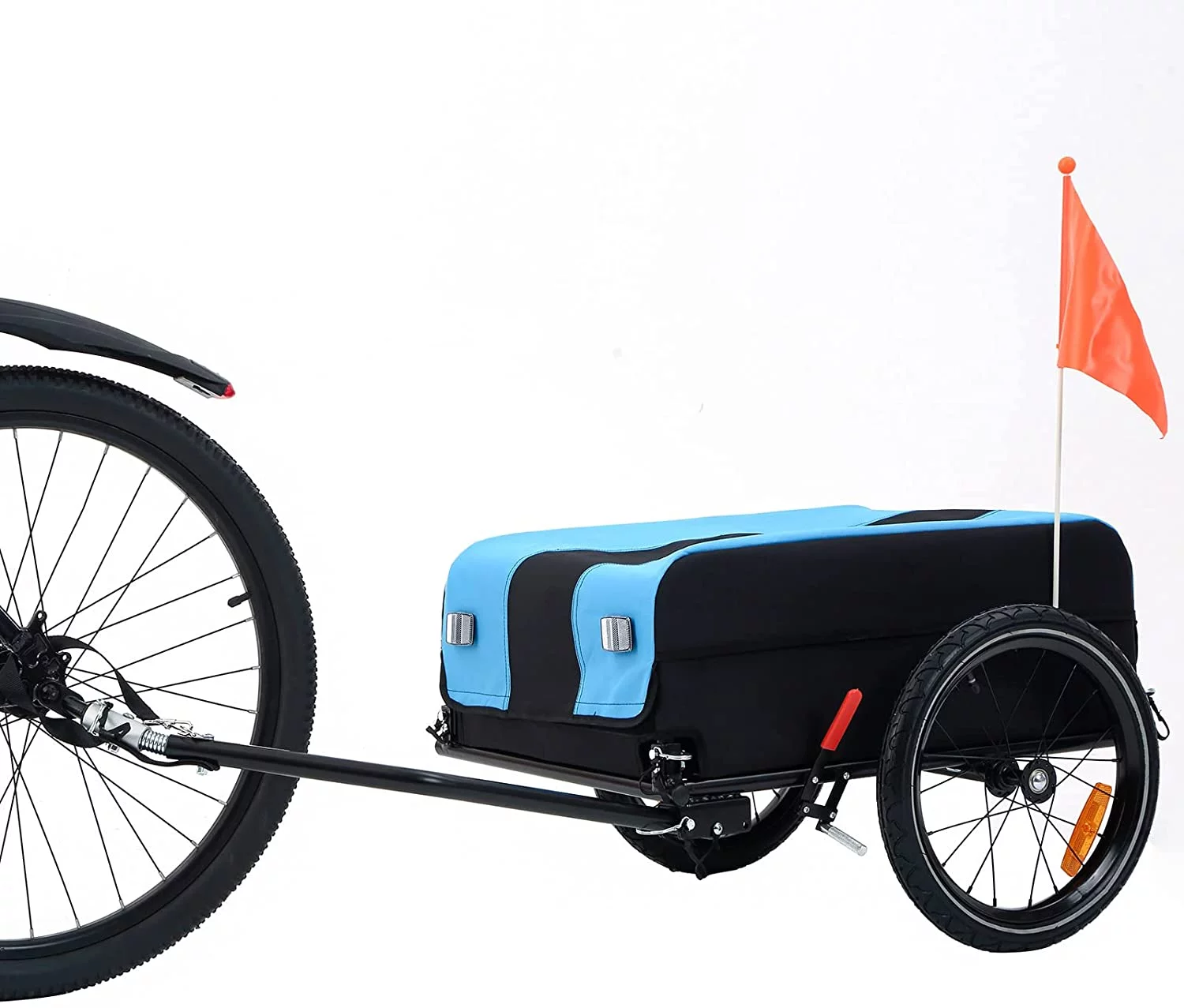 Mojay Two-Wheel Bicycle Cargo Trailer, Biking Trailer, 27.5