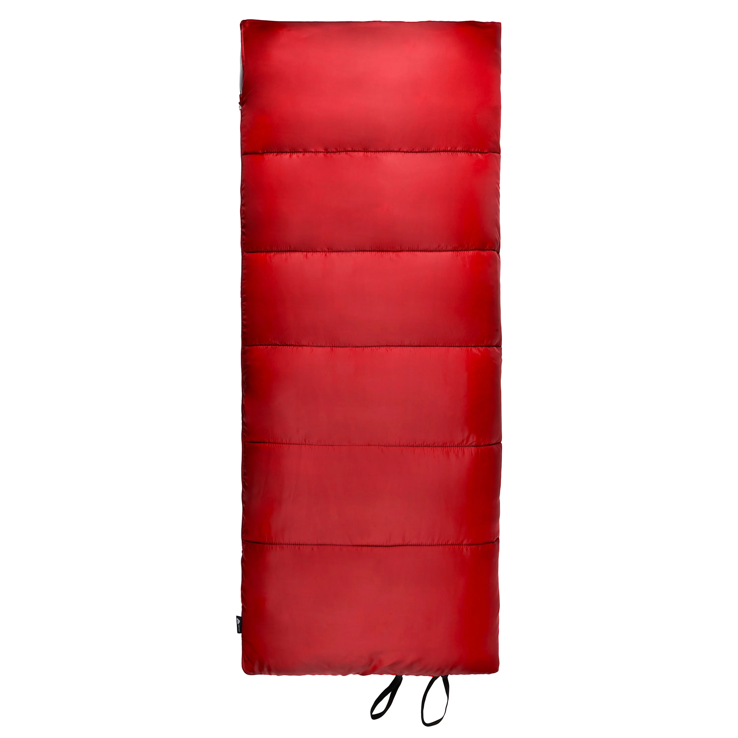 Ozark Trail 50-Degree Warm Weather Rectangular Sleeping Bag, Red, 33